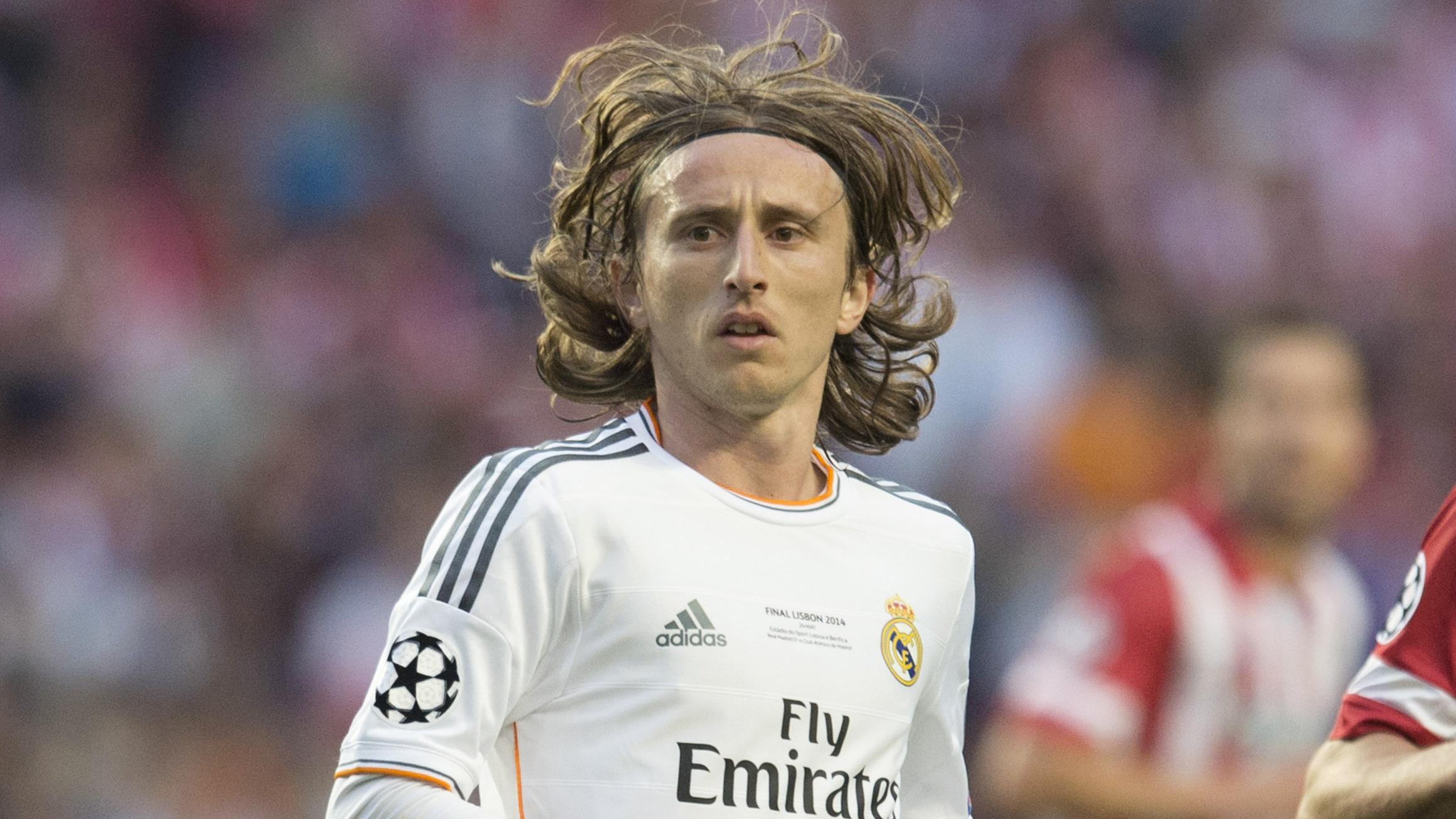 24/05/14 UEFA CHAMPIONS LEAGUE FINAL.REAL MADRID v ATLETICO MADRID (1-1, 4-1 AET).ESTADIO DA LUZ - LISBON.Luka Modric in action for Real