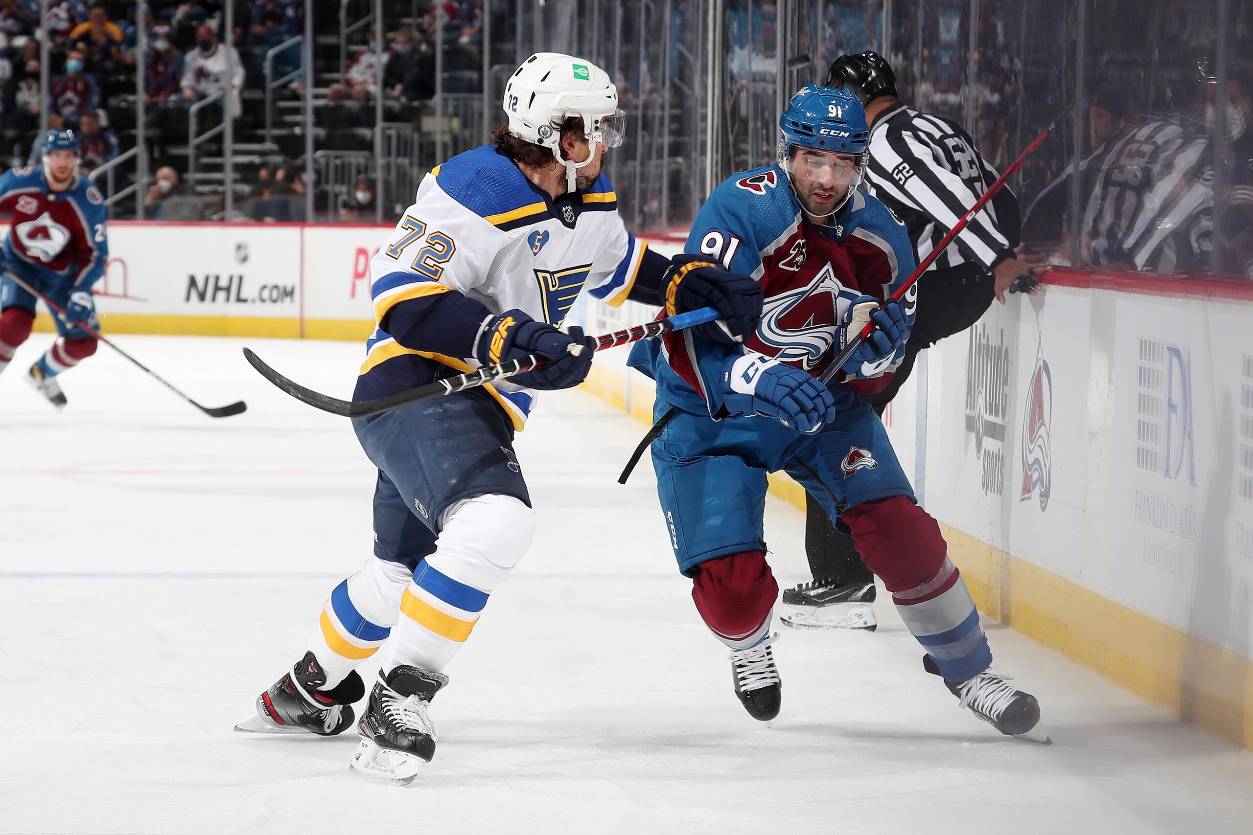 St Louis Blues v Colorado Avalanche - Game One