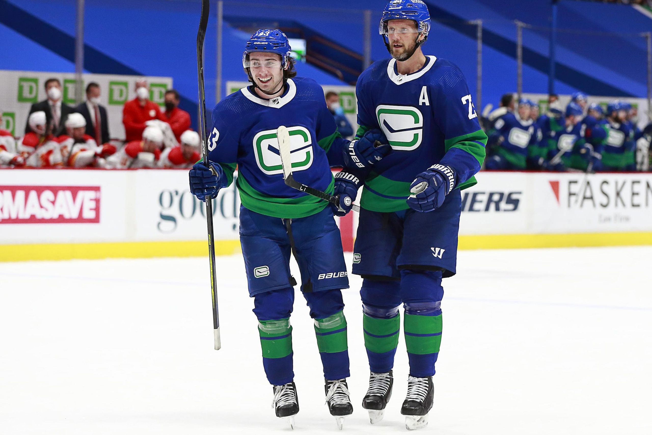 Calgary Flames v Vancouver Canucks