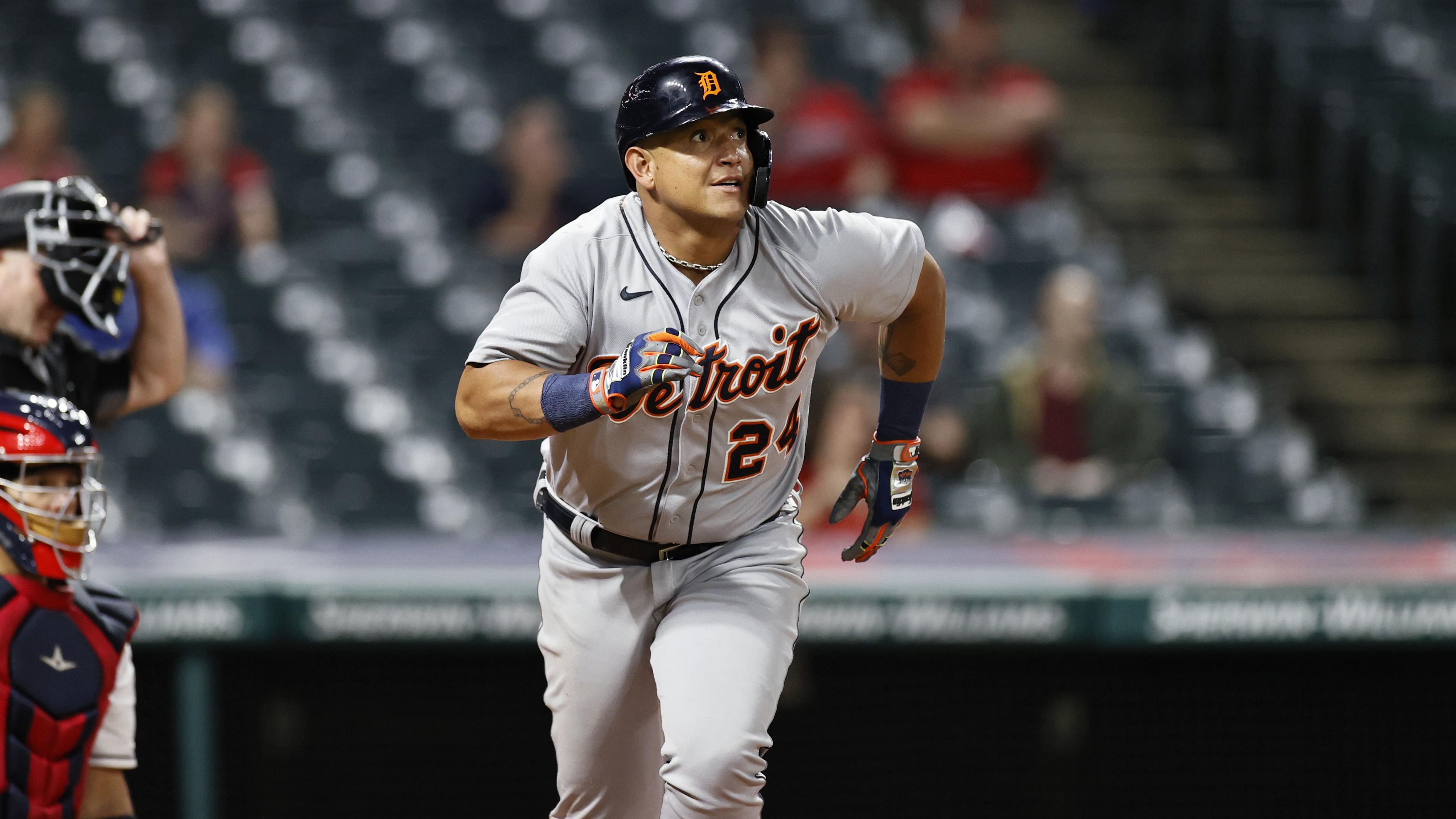 Detroit Tigers v Cleveland Indians - Game Two Detroit Tigers v Cleveland Indians - Game Two