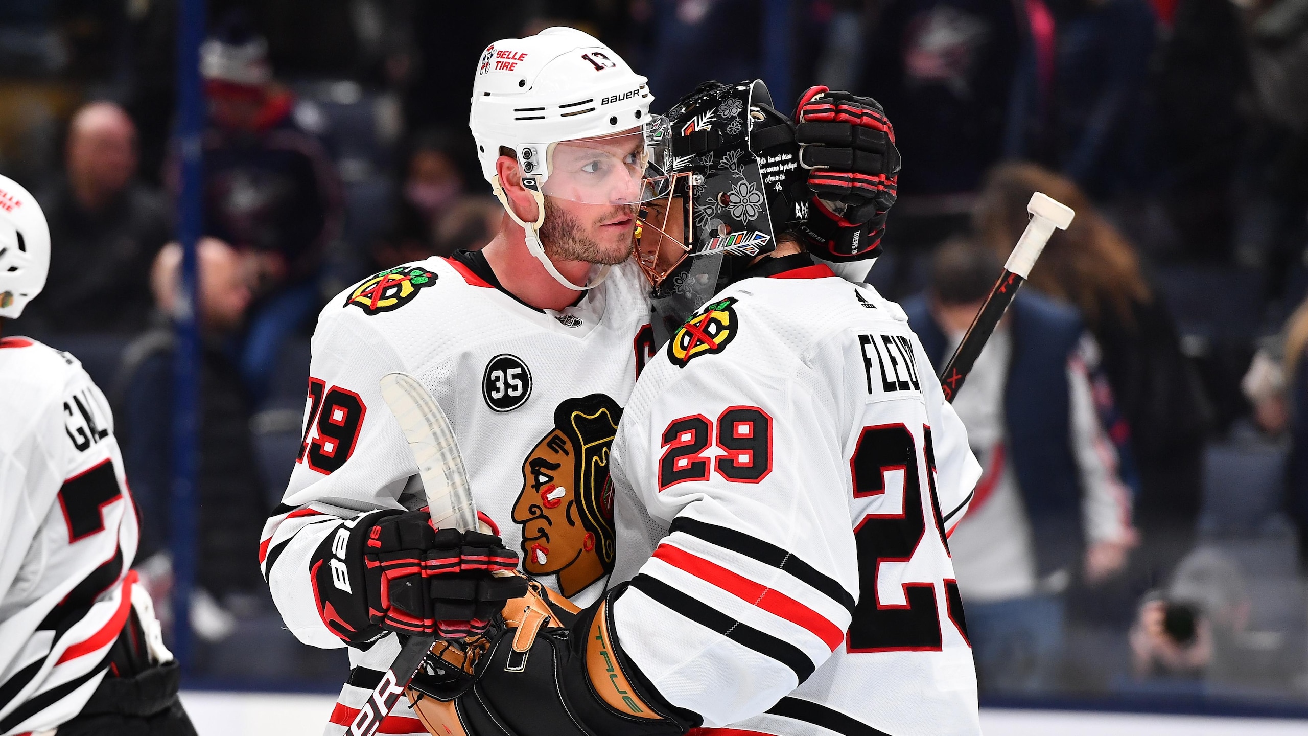 Chicago Blackhawks v Columbus Blue Jackets