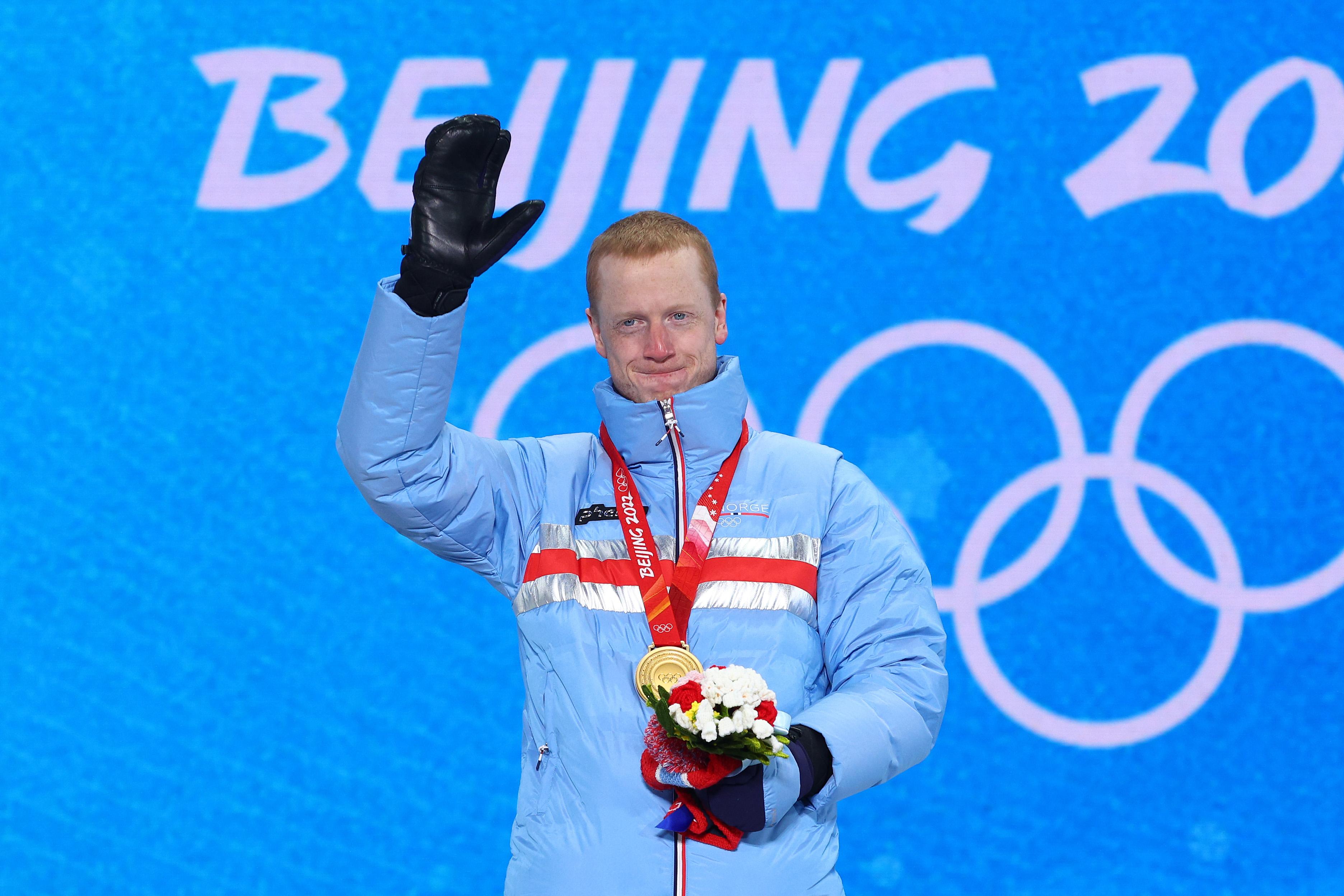 Medal Ceremony - Beijing 2022 Winter Olympics Day 15