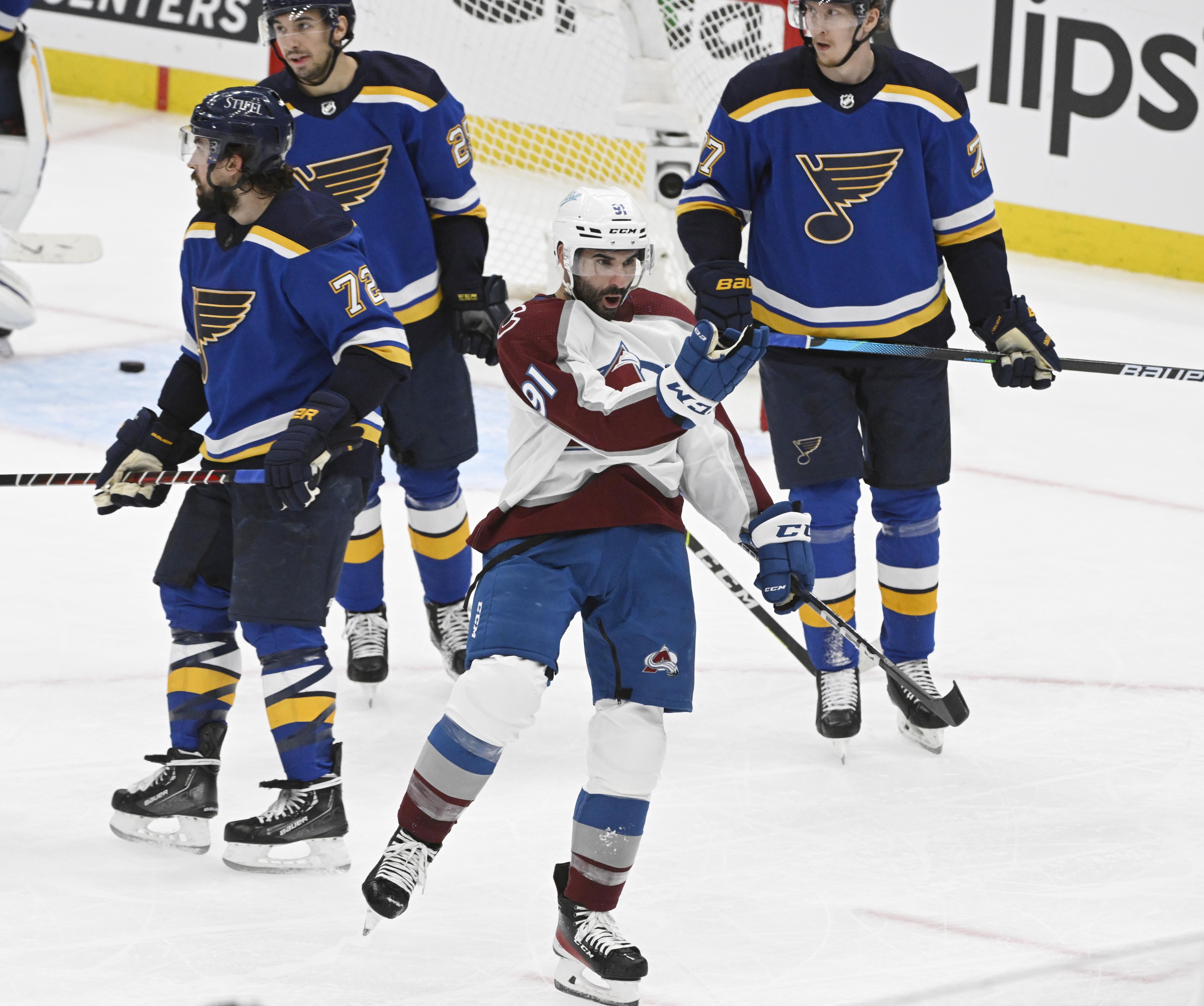 Colorado Avalanche vs St. Louis Blues Game Four NHL Playoffs