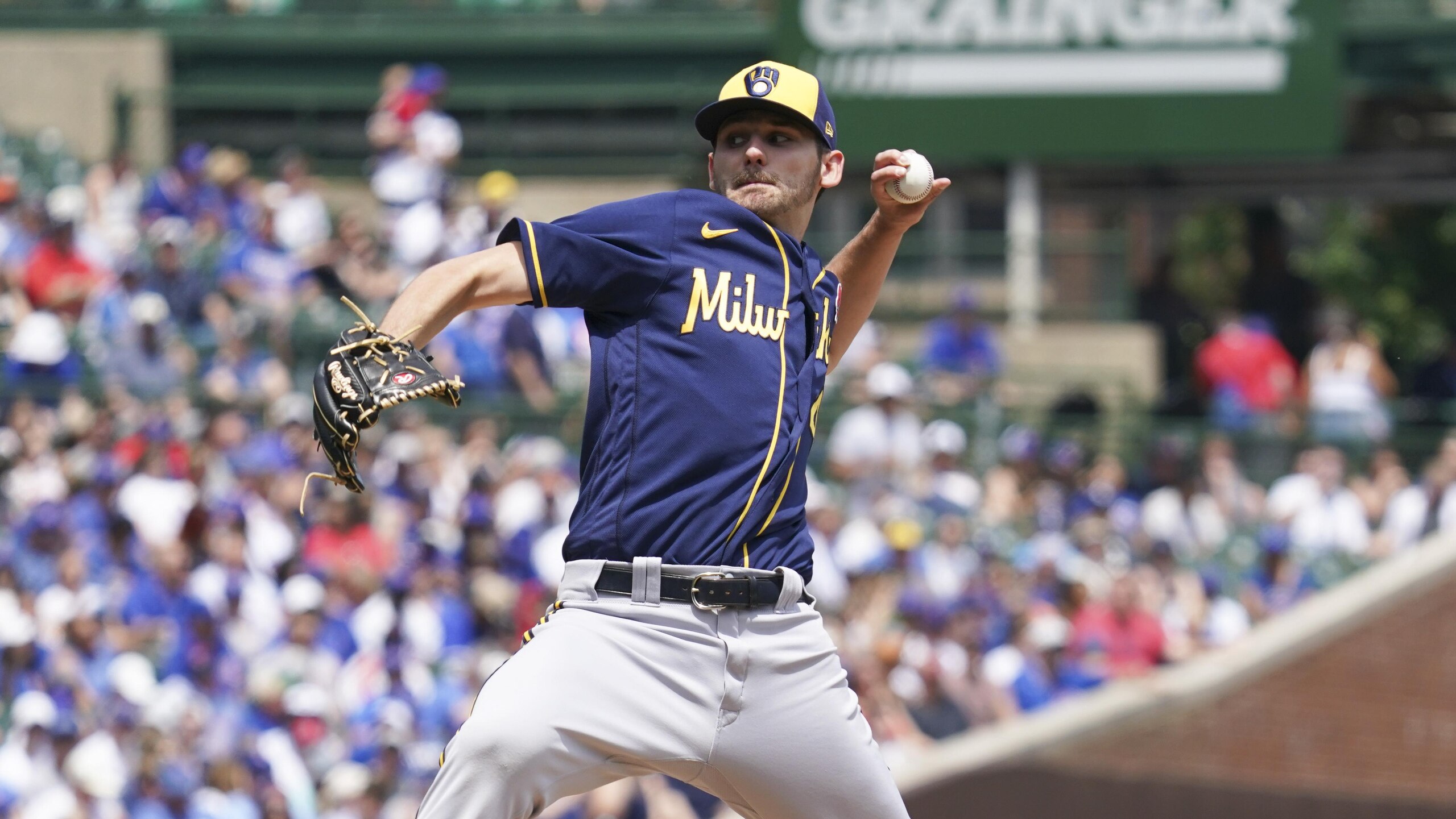 Milwaukee Brewers v Chicago Cubs - Game One Milwaukee Brewers v Chicago Cubs - Game One
