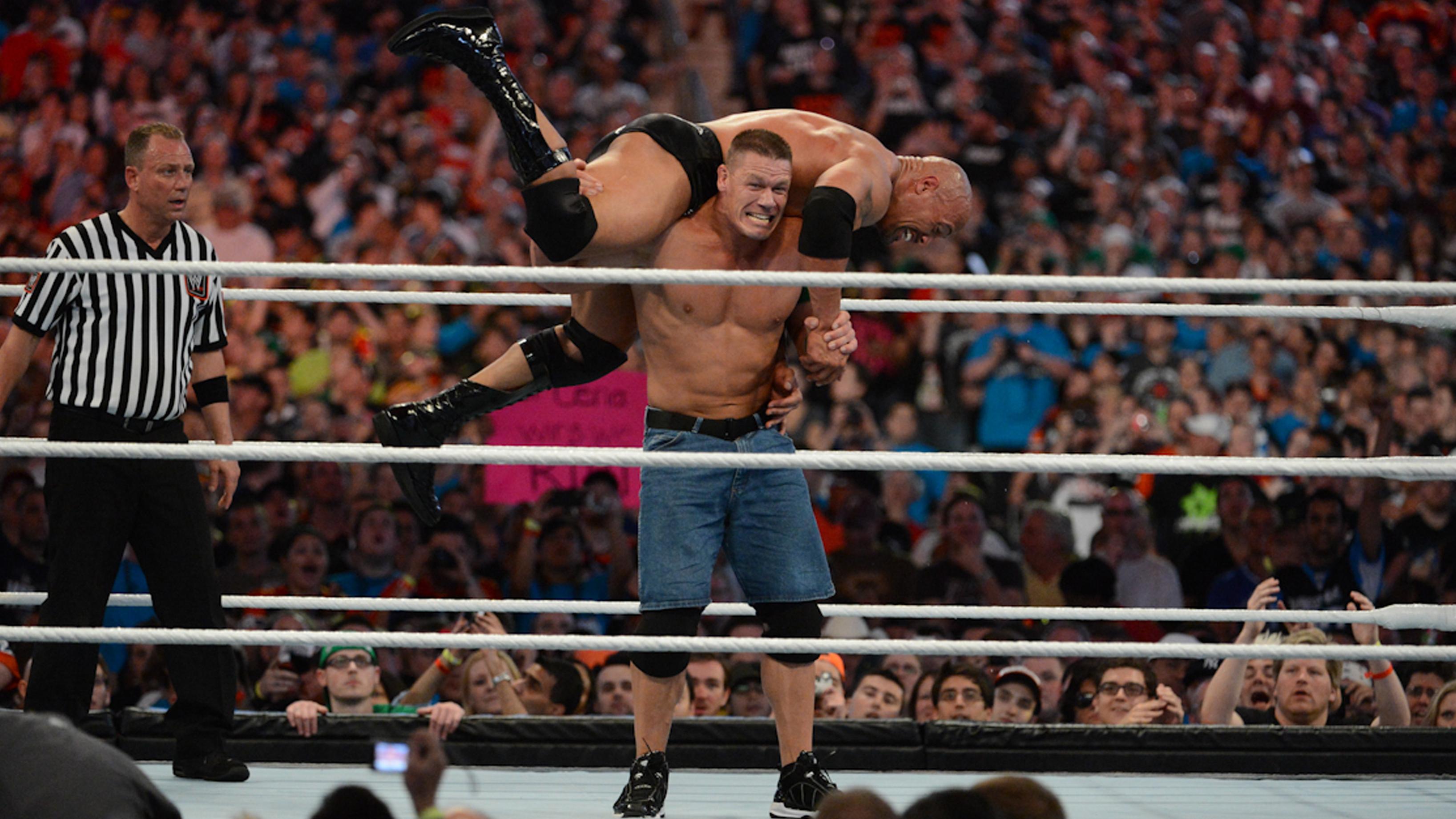 Ranking The Rock vs. John Cena and Best Builds to WWE WrestleMania Ever, image size:3273x1842