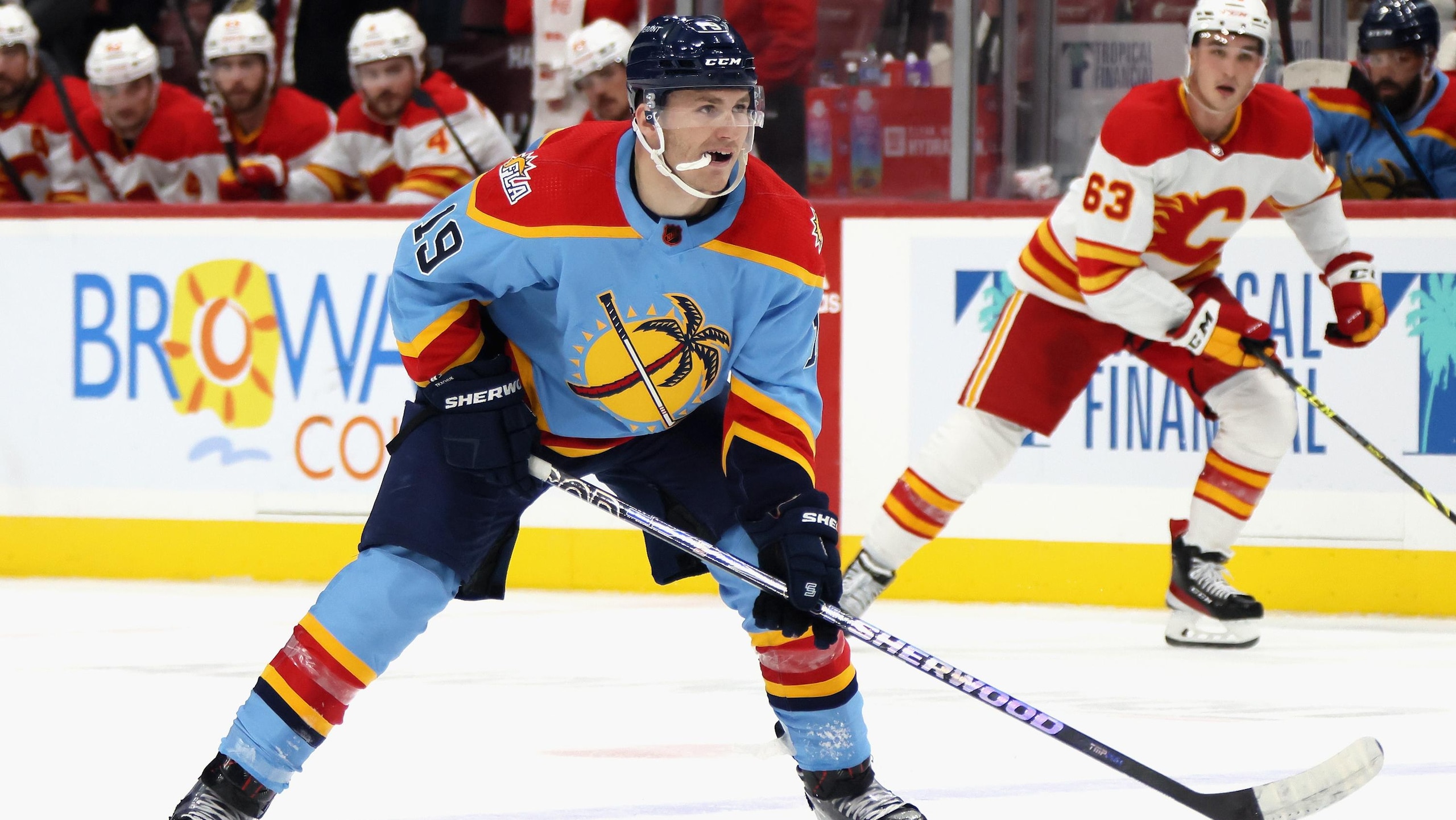 Calgary Flames v Florida Panthers