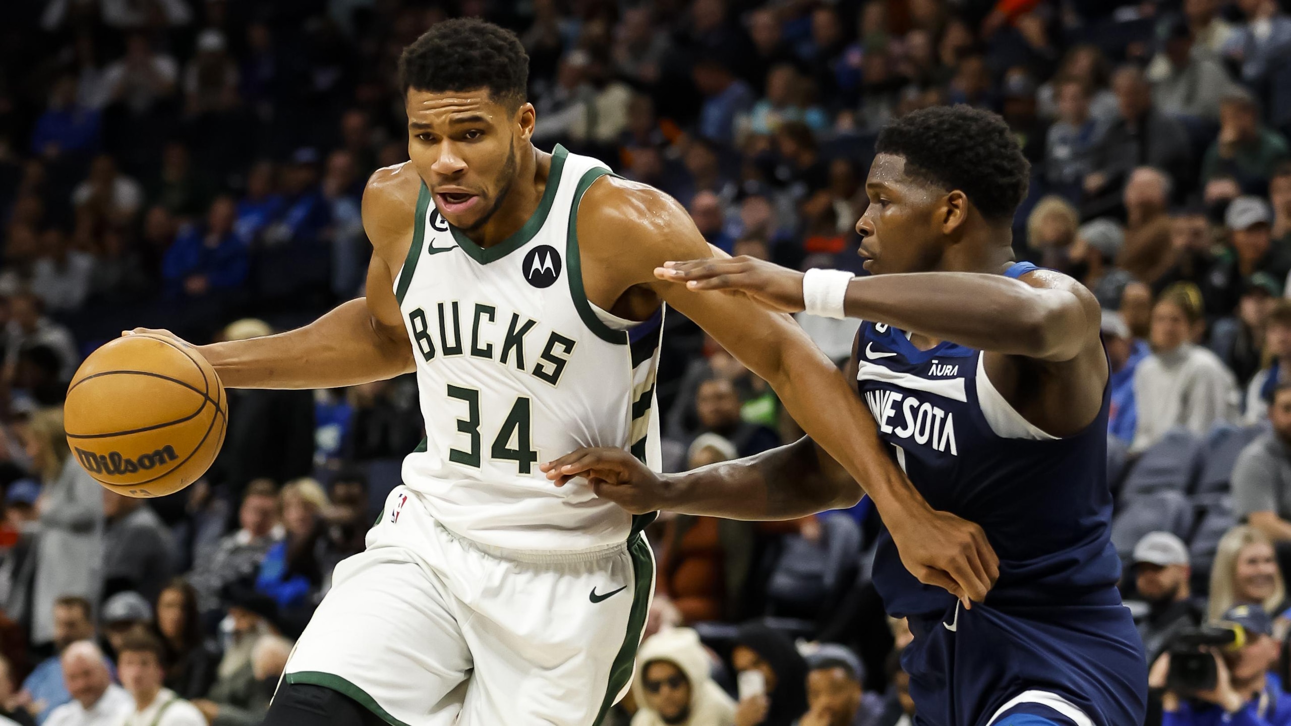 Milwaukee Bucks v Minnesota Timberwolves