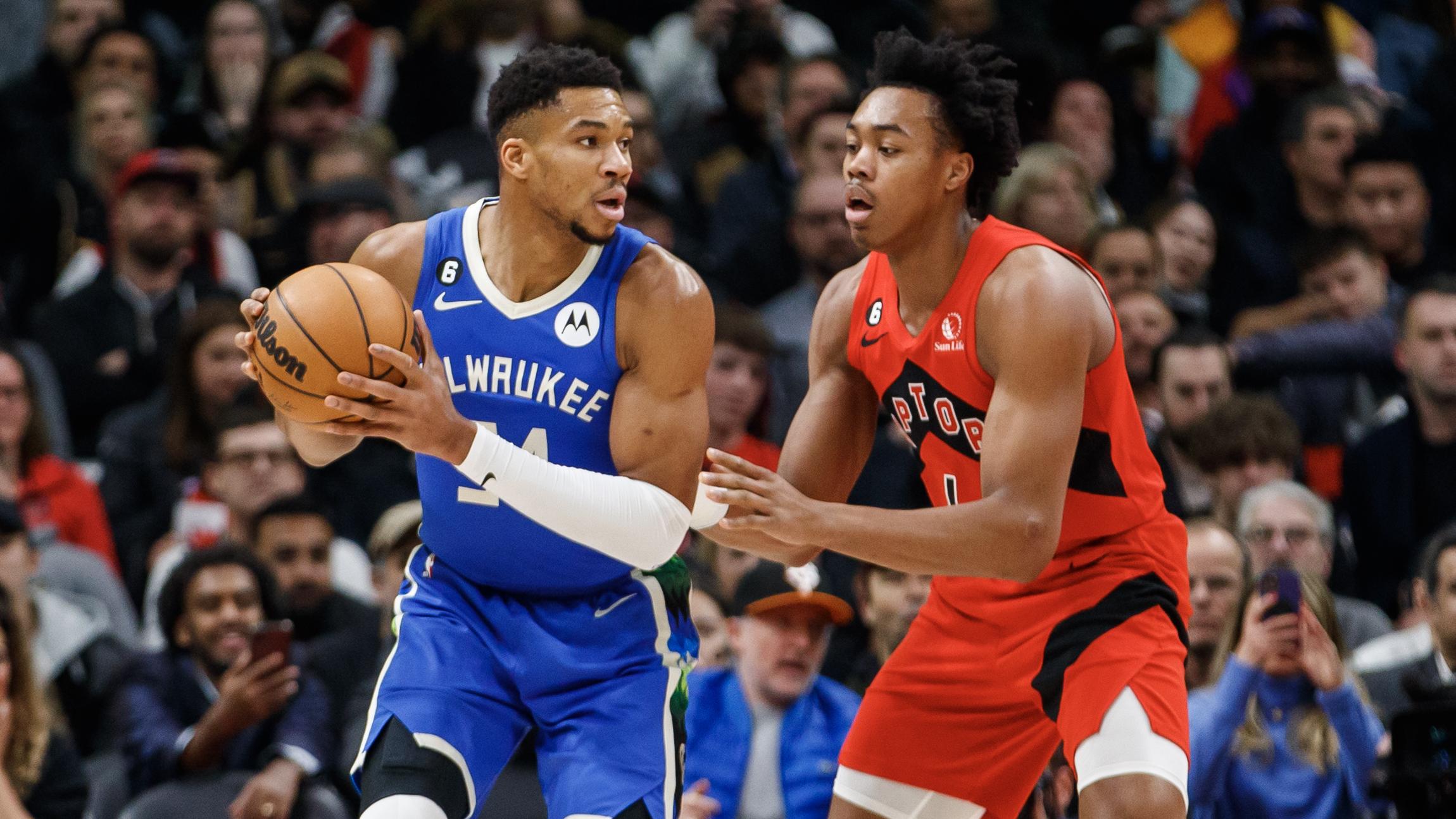 Milwaukee Bucks v Toronto Raptors