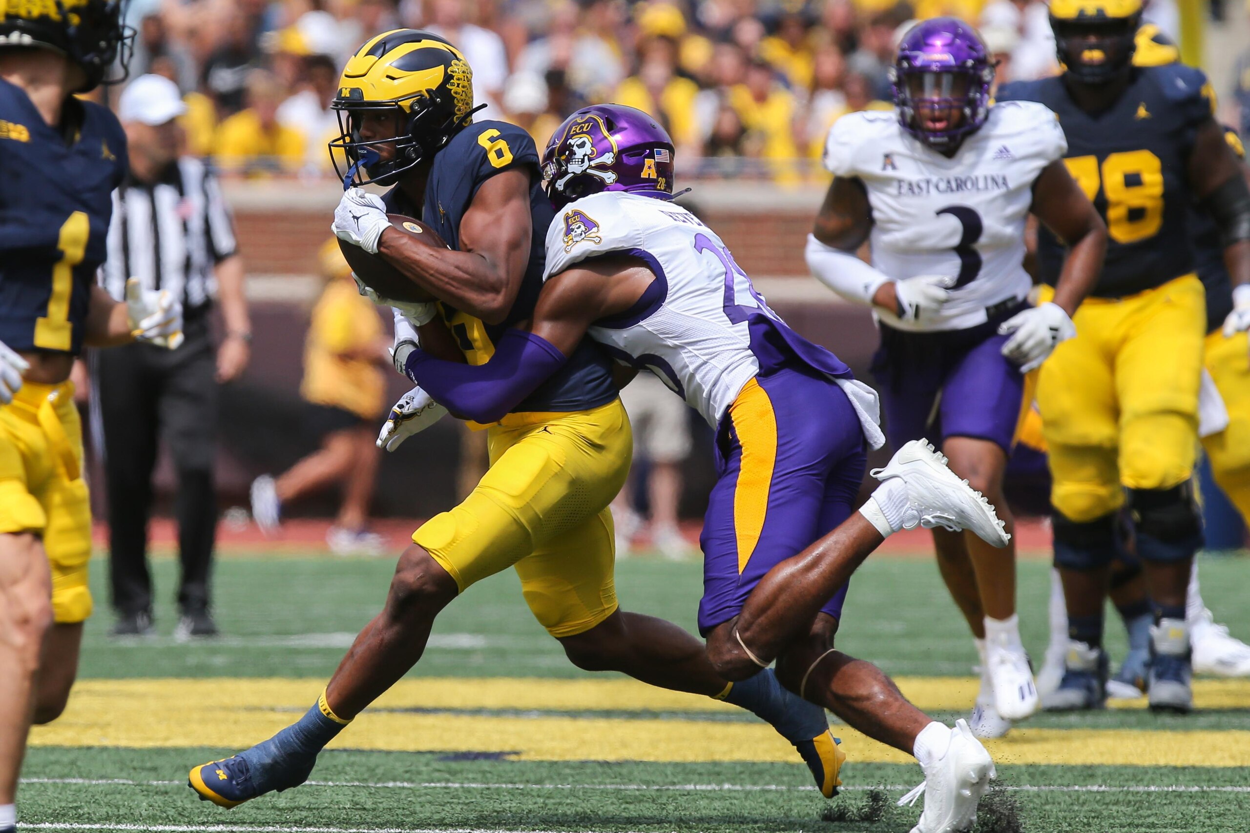 COLLEGE FOOTBALL: SEP 02 East Carolina at Michigan