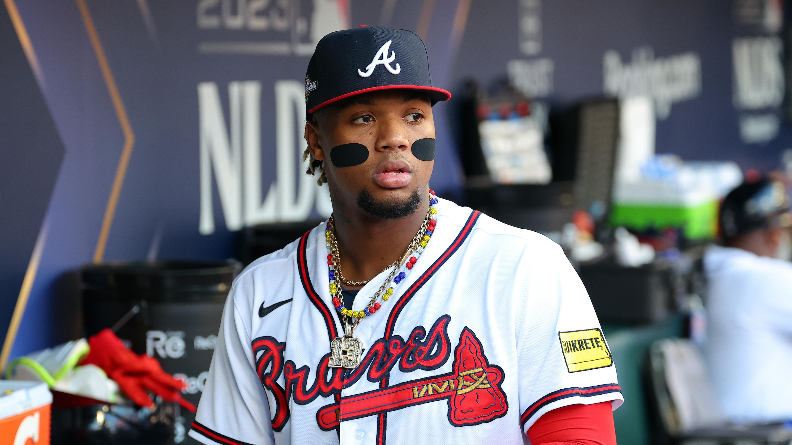 Division Series - Philadelphia Phillies v Atlanta Braves - Game Two Division Series - Philadelphia Phillies v Atlanta Braves - Game Two