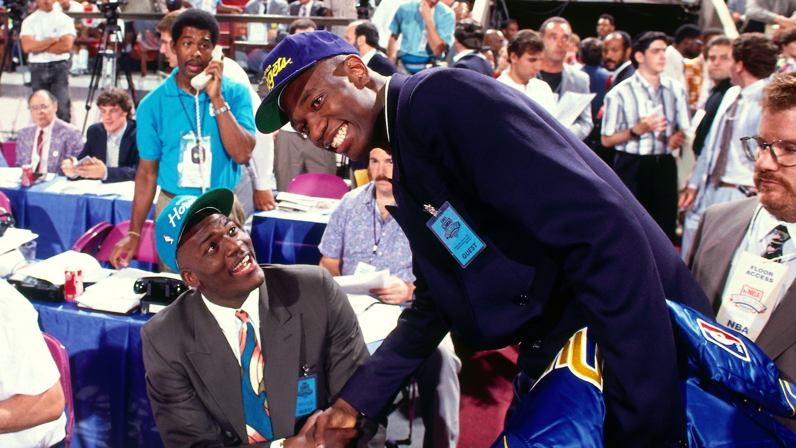 1991 NBA Draft: Larry Johnson and Dikembe Mutombo