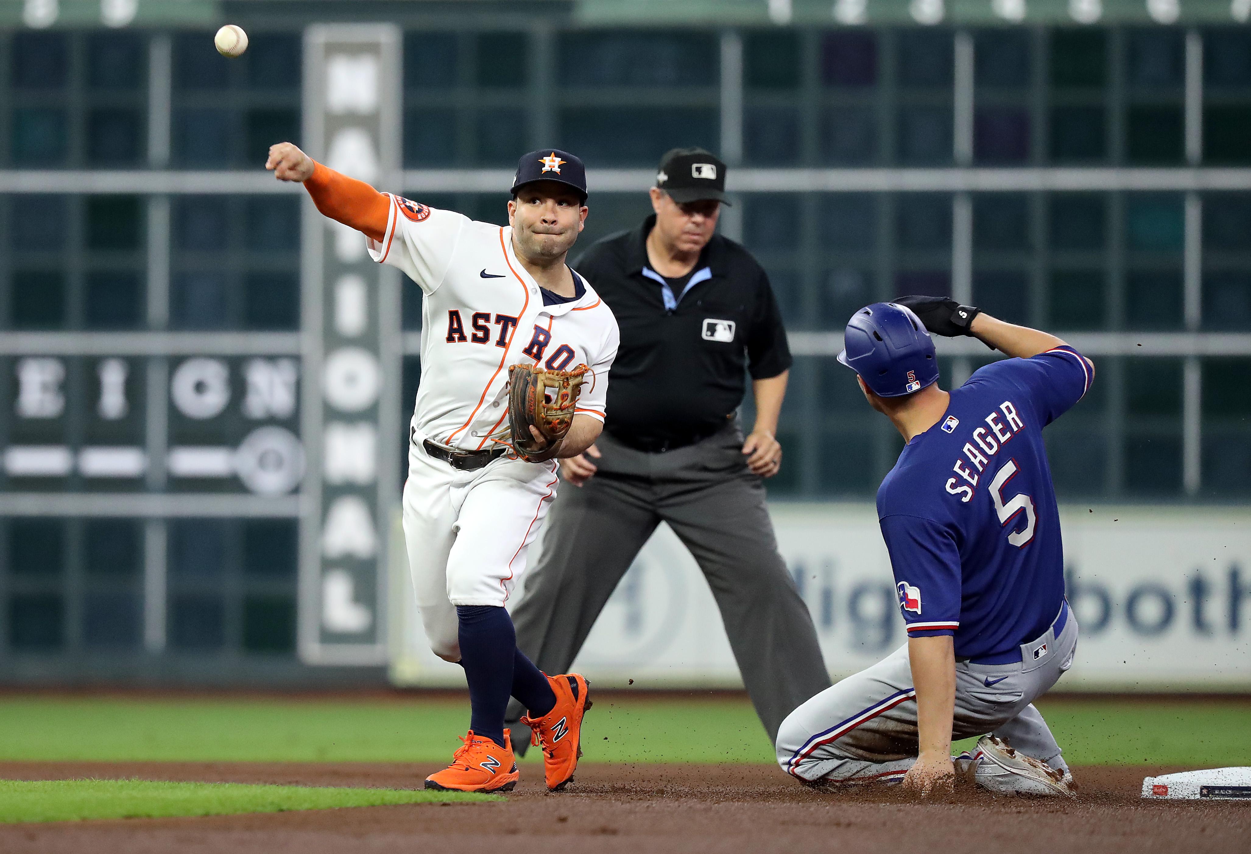 Championship Series - Texas Rangers v Houston Astros - Game One