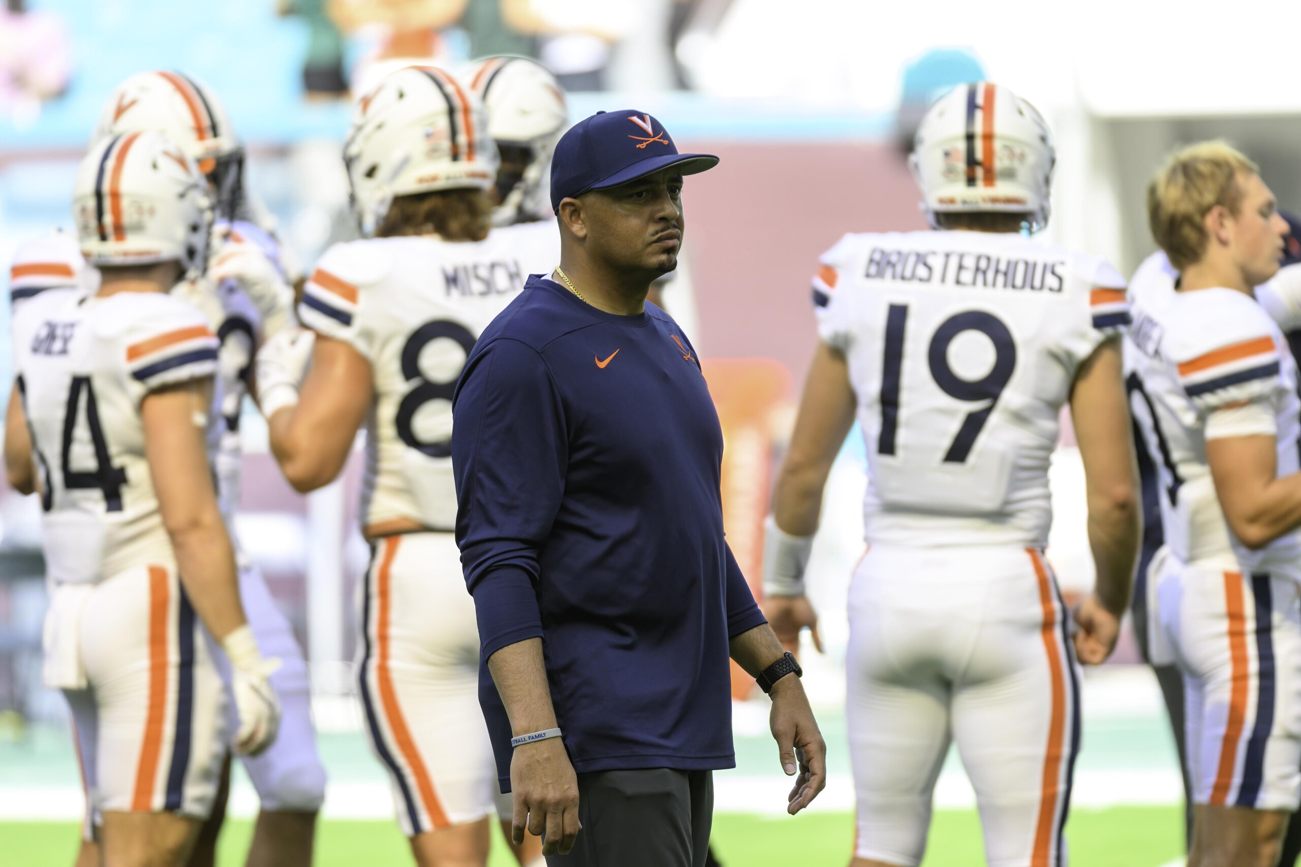 COLLEGE FOOTBALL: OCT 28 Virginia at Miami (FL) COLLEGE FOOTBALL: OCT 28 Virginia at Miami (FL)