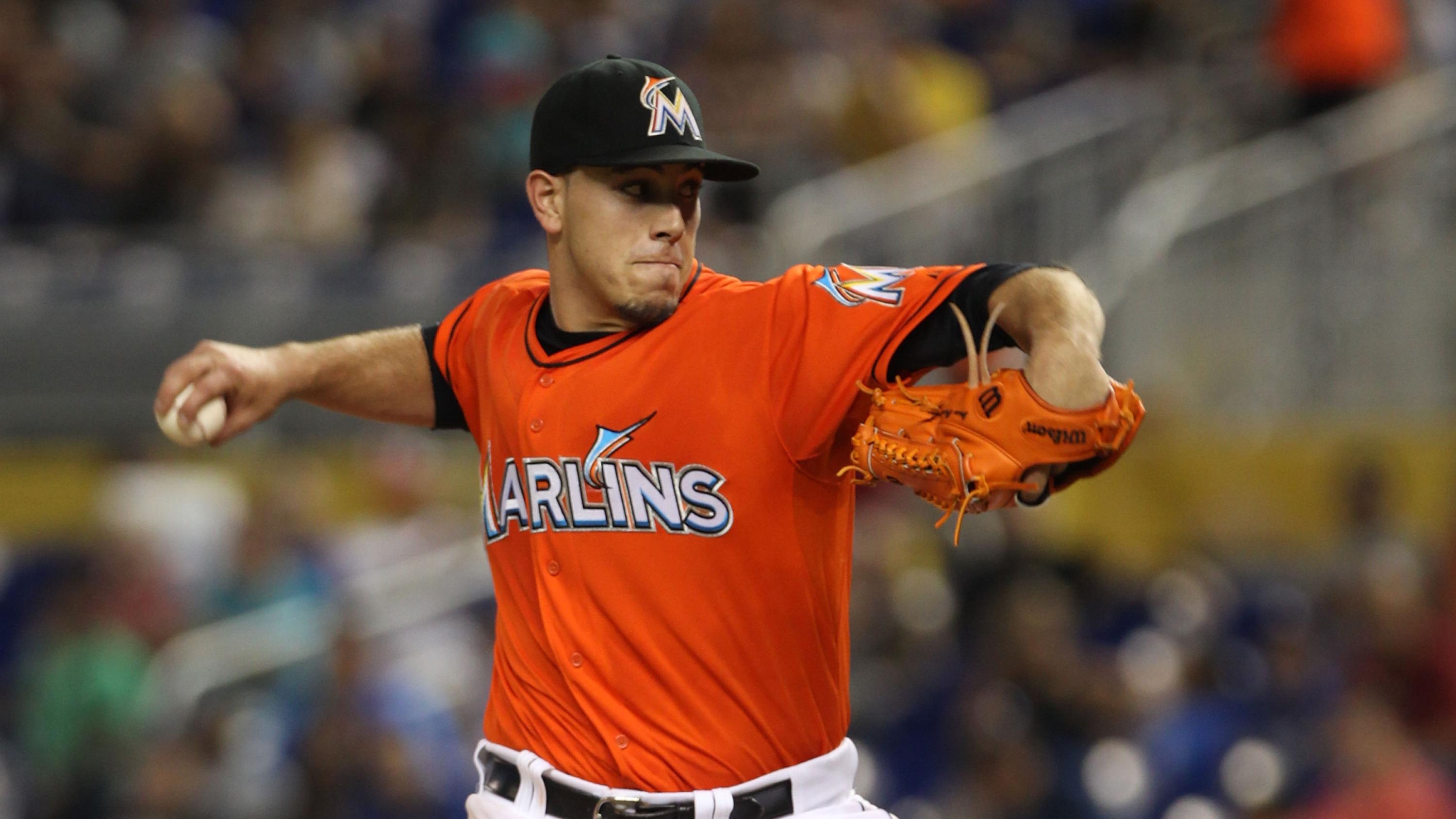 Los Angeles Dodgers v Miami Marlins