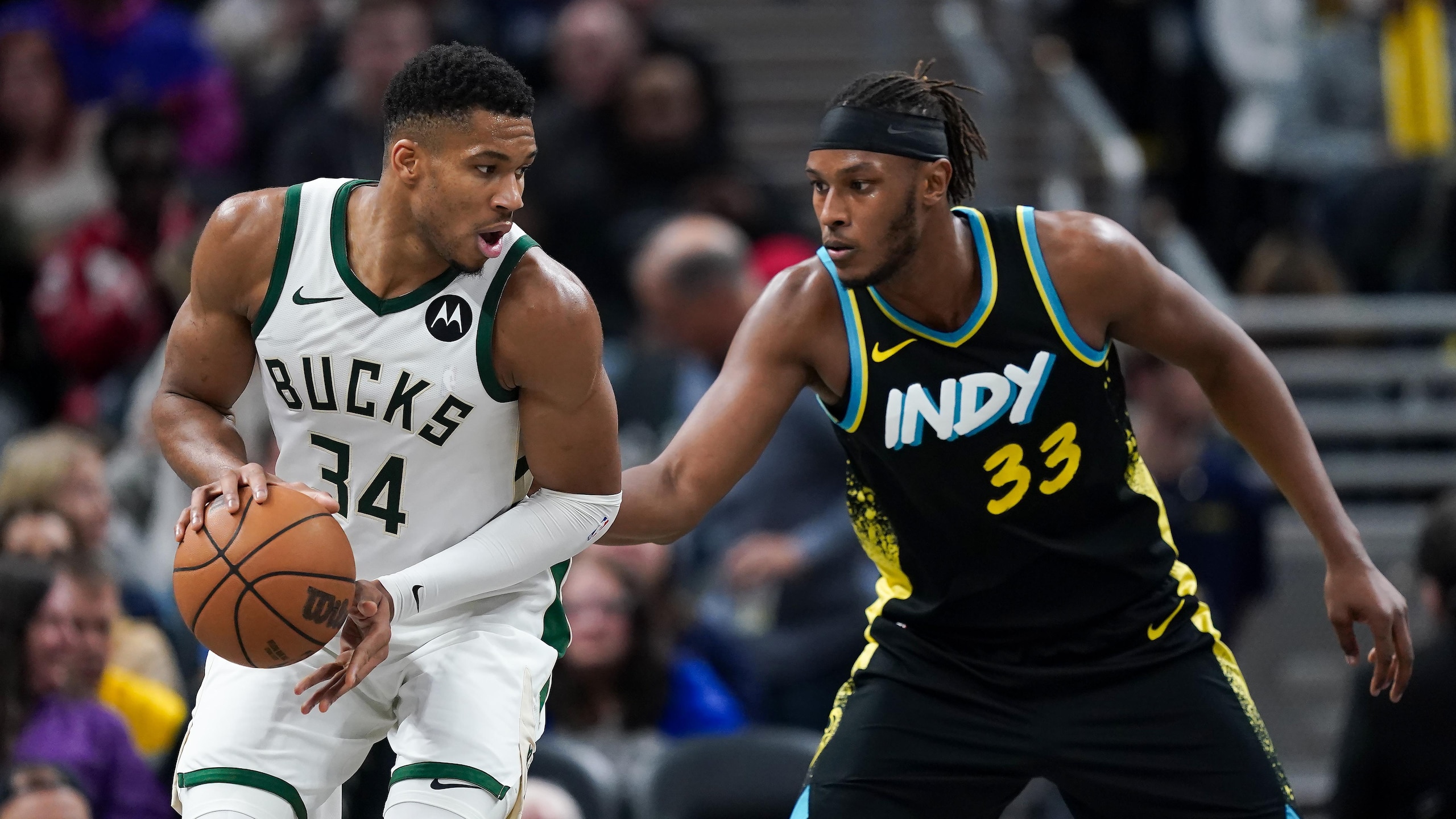 Milwaukee Bucks v Indiana Pacers
