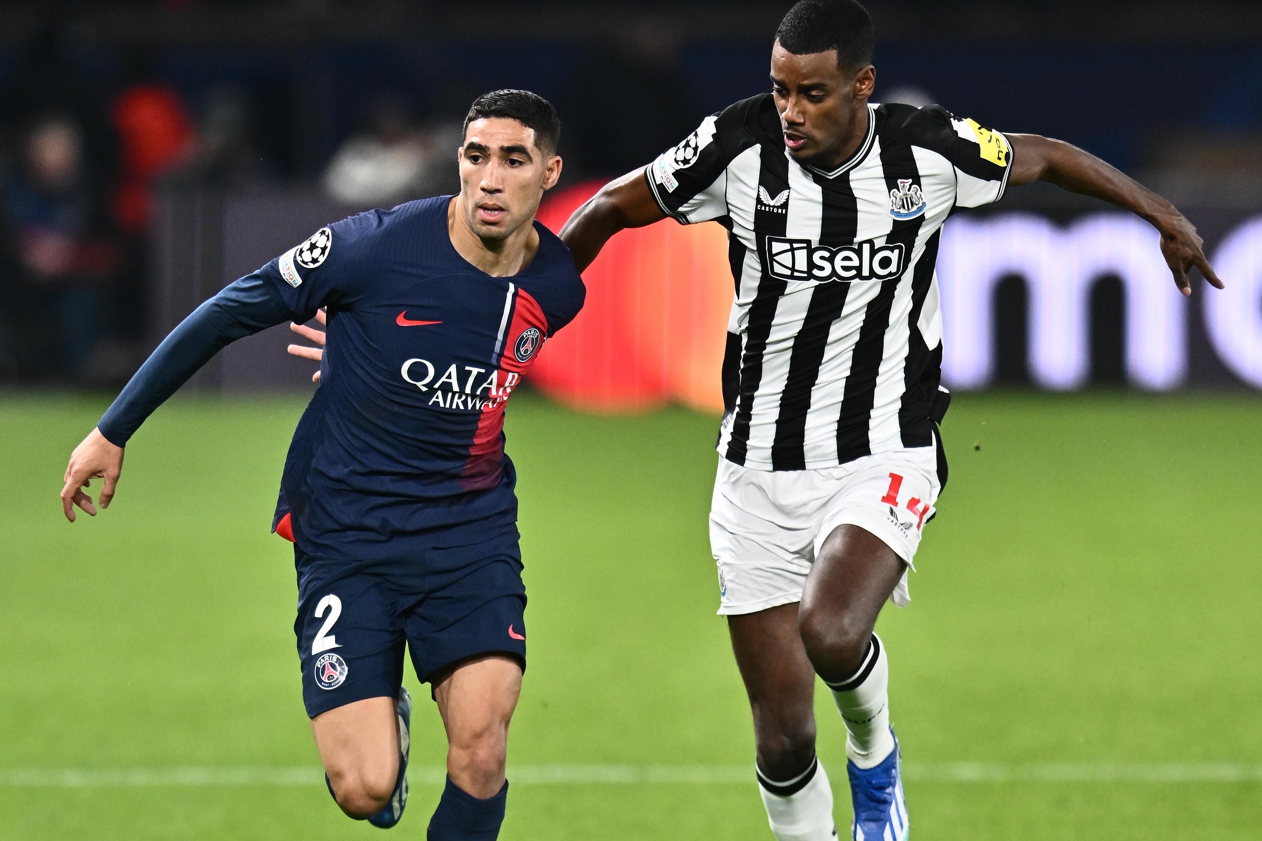 Paris Saint-Germain v Newcastle United FC: Group F - UEFA Champions League 2023/24