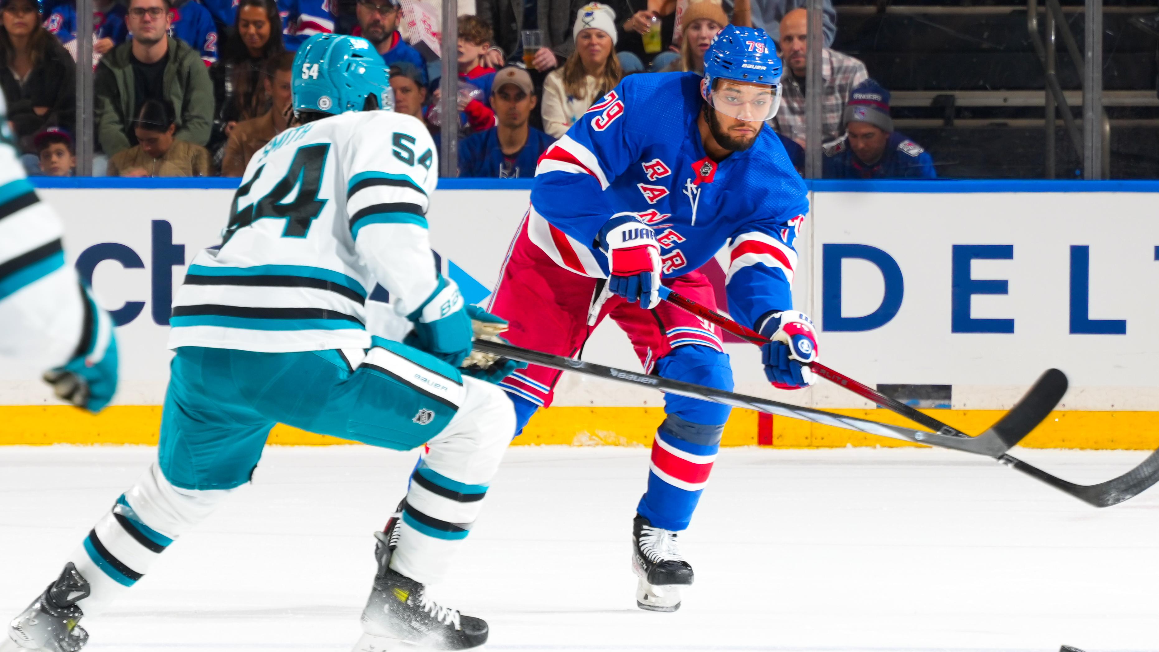 San Jose Sharks v New York Rangers