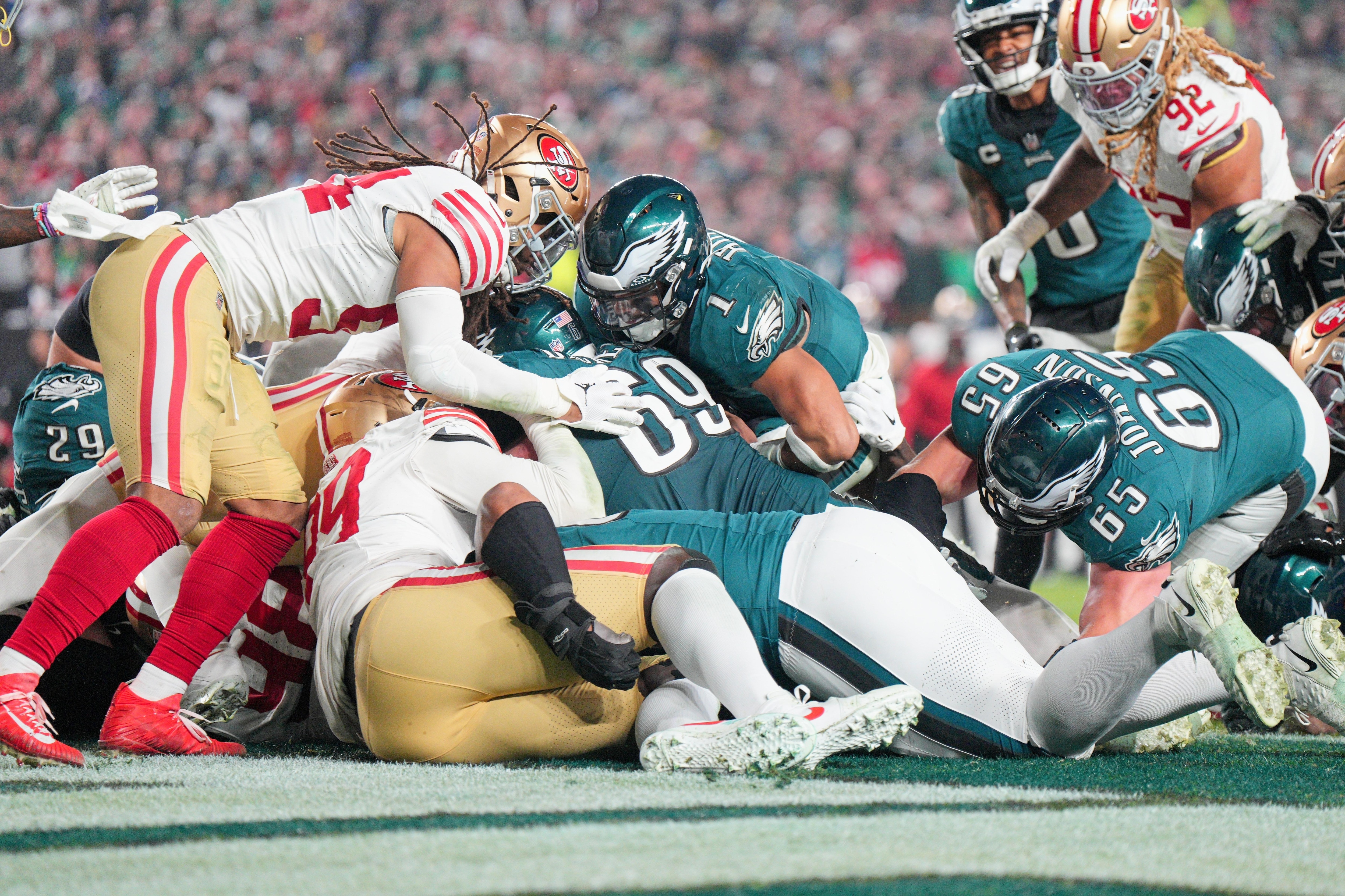 NFL: DEC 03 49ers at Eagles