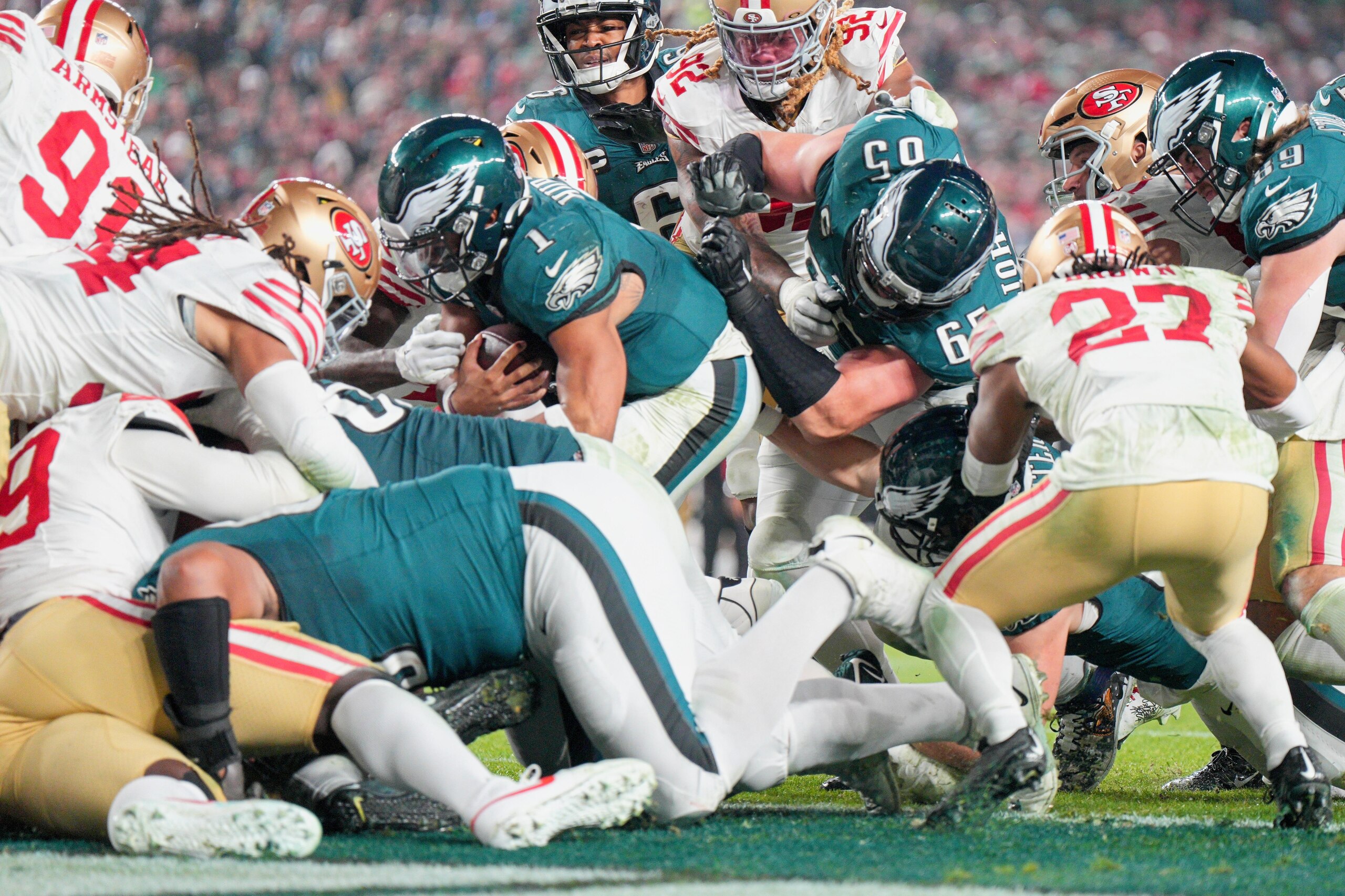 NFL: DEC 03 49ers at Eagles