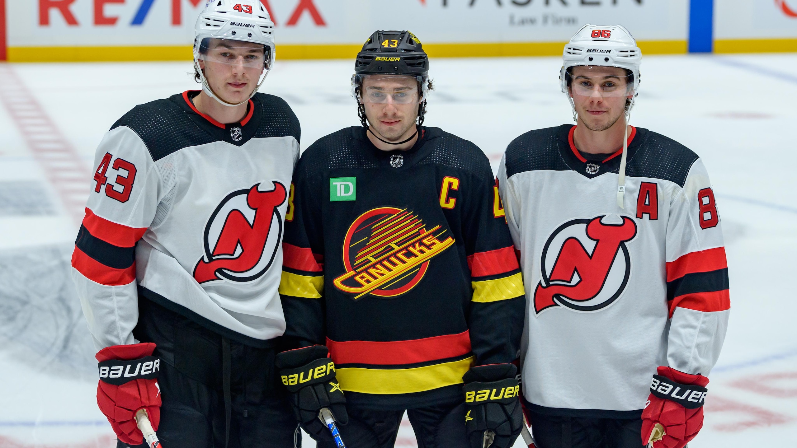 New Jersey Devils v Vancouver Canucks