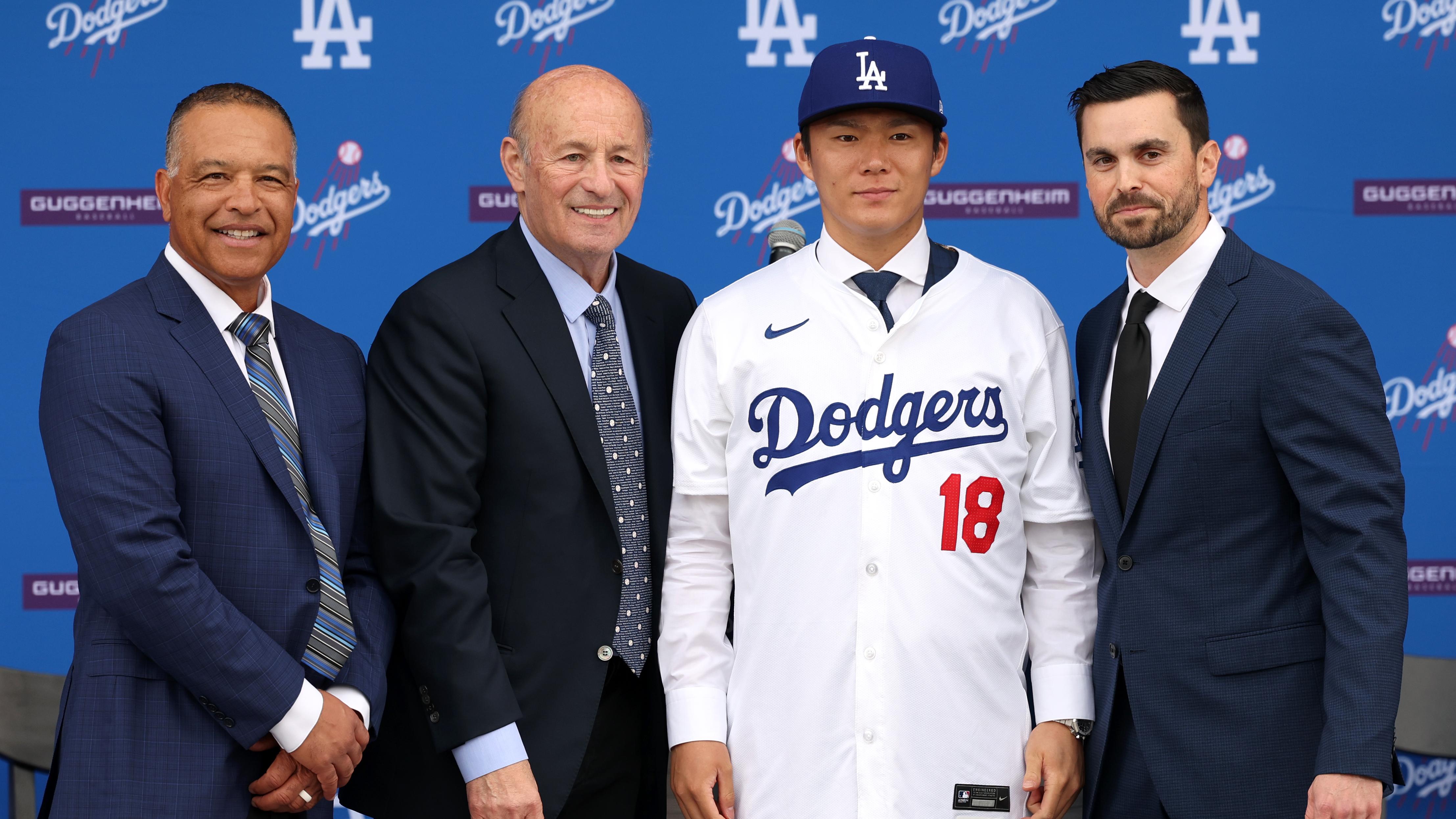MLB: DEC 27 Dodgers Introduce Yoshinobu Yamamoto MLB: DEC 27 Dodgers Introduce Yoshinobu Yamamoto