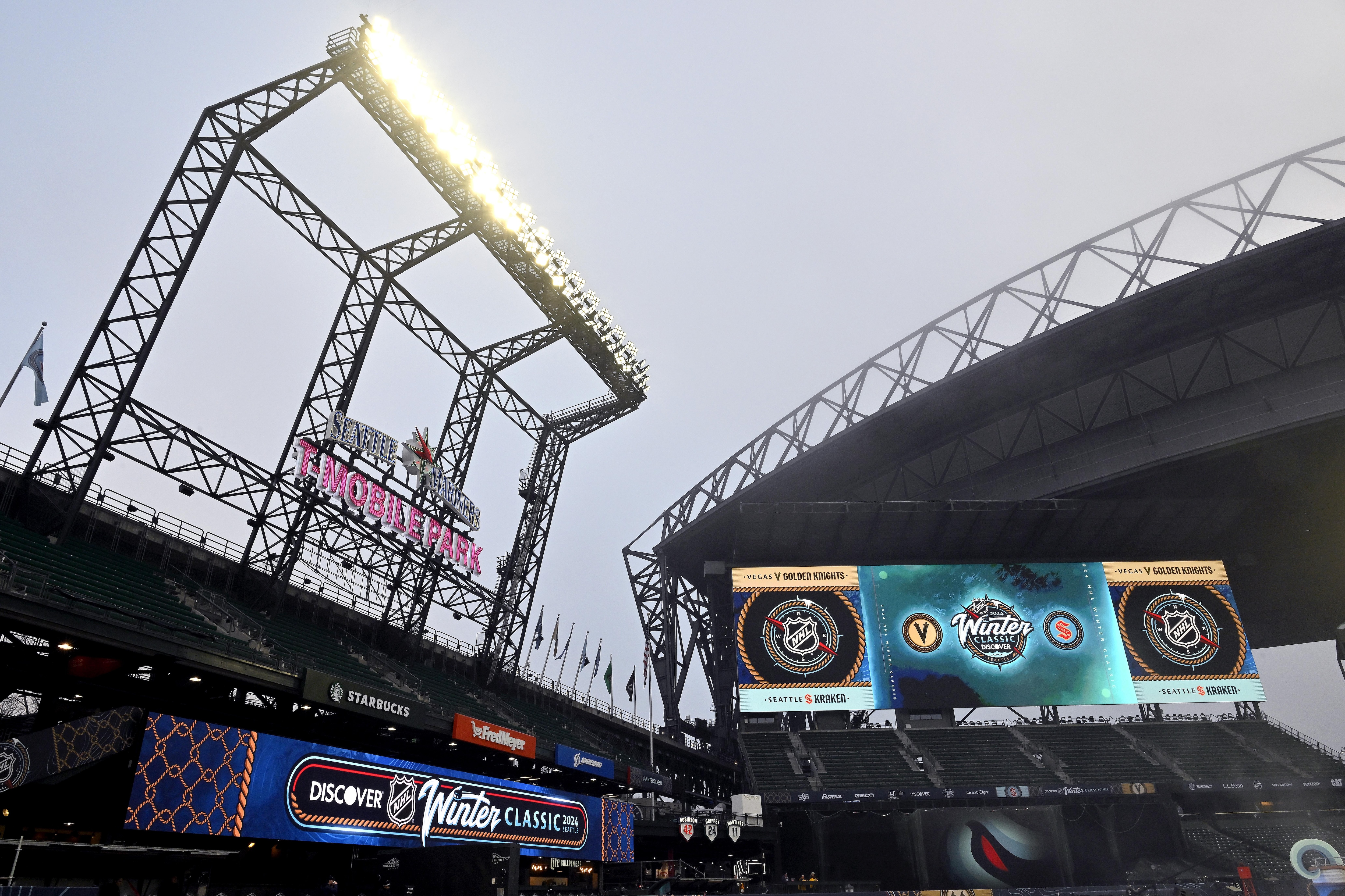2024 Discover NHL Winter Classic - Vegas Golden Knights v Seattle Kraken