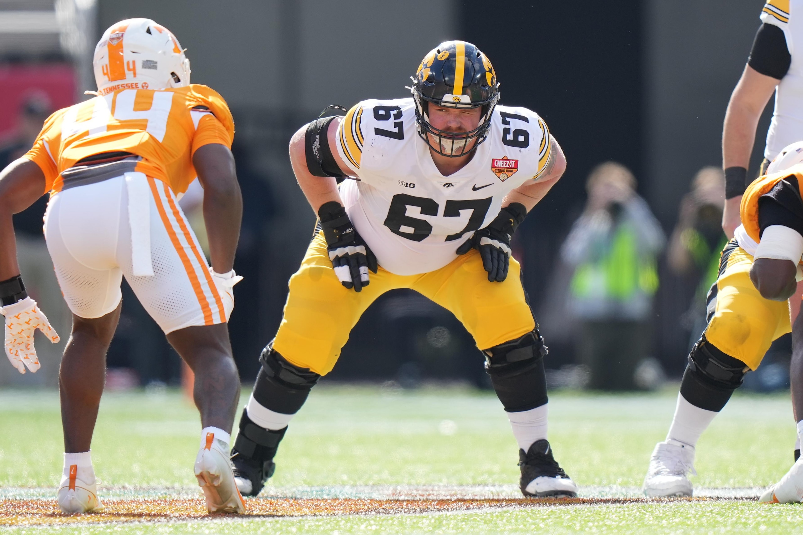 COLLEGE FOOTBALL: JAN 01 Cheez-It Citrus Bowl - Iowa vs Tennessee COLLEGE FOOTBALL: JAN 01 Cheez-It Citrus Bowl - Iowa vs Tennessee