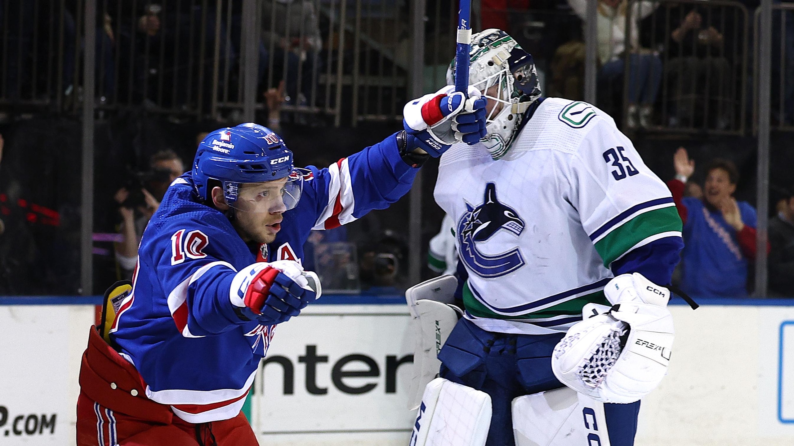 Vancouver Canucks v New York Rangers