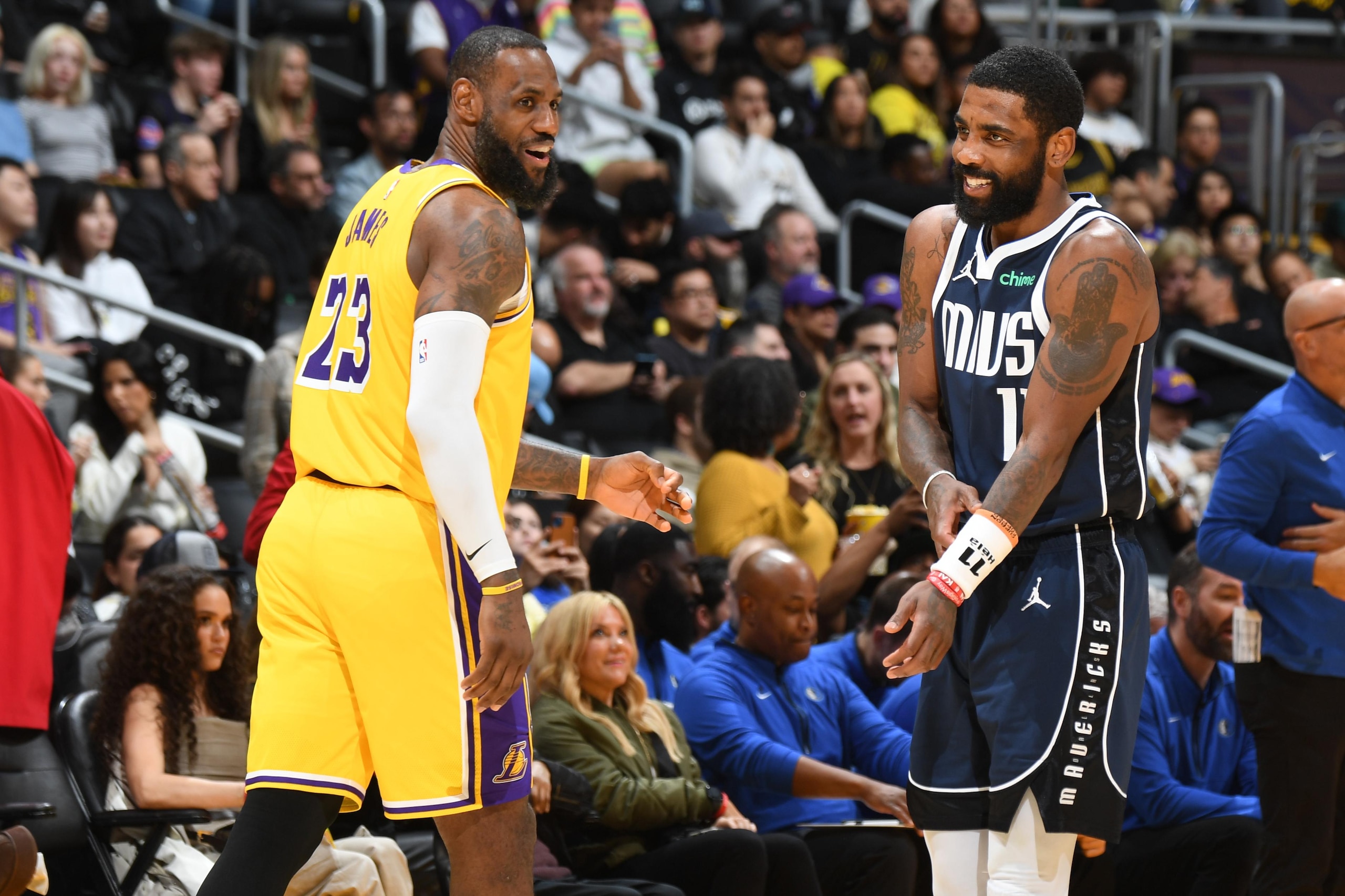 Dallas Mavericks v Los Angeles Lakers