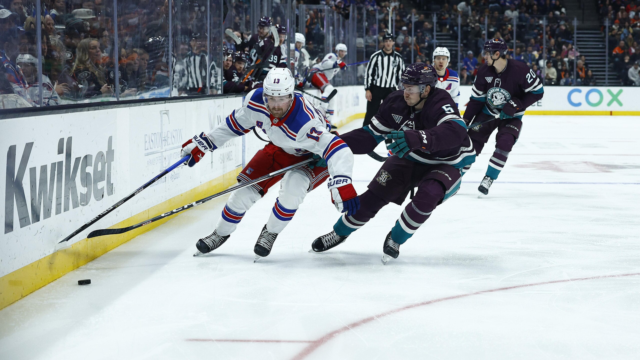 New York Rangers v Anaheim Ducks