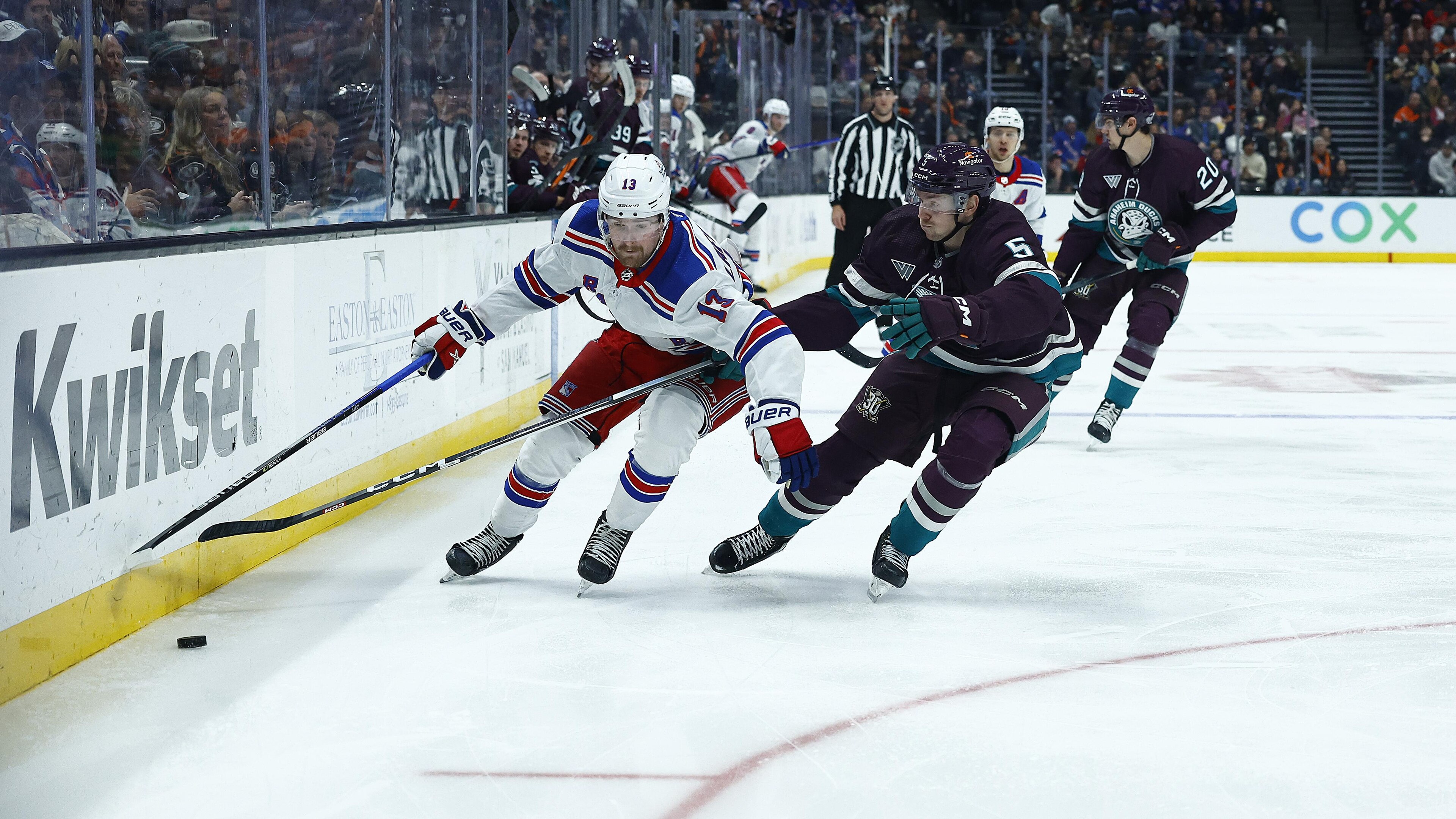 New York Rangers v Anaheim Ducks