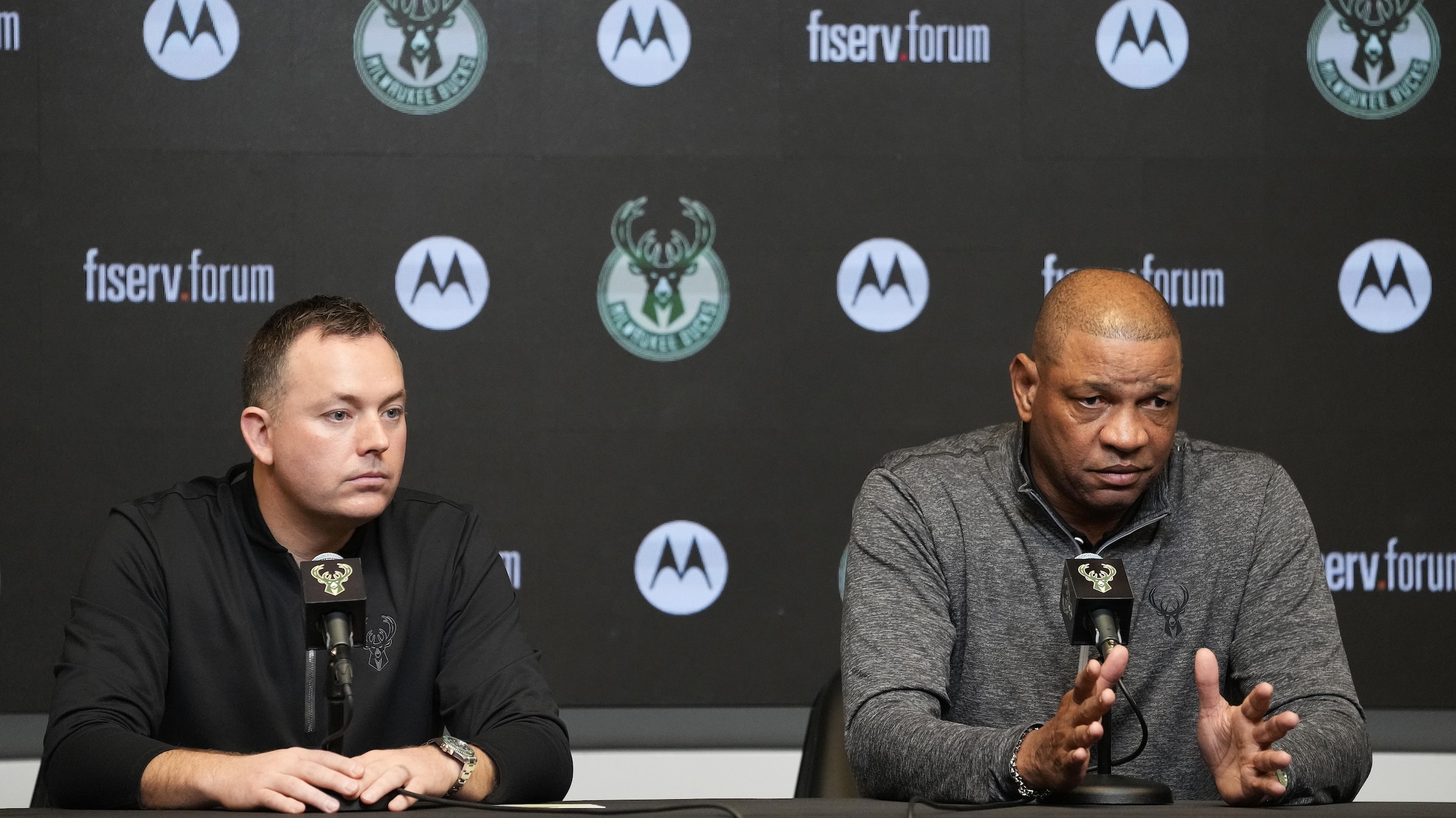 Milwaukee Bucks Introduce Doc Rivers