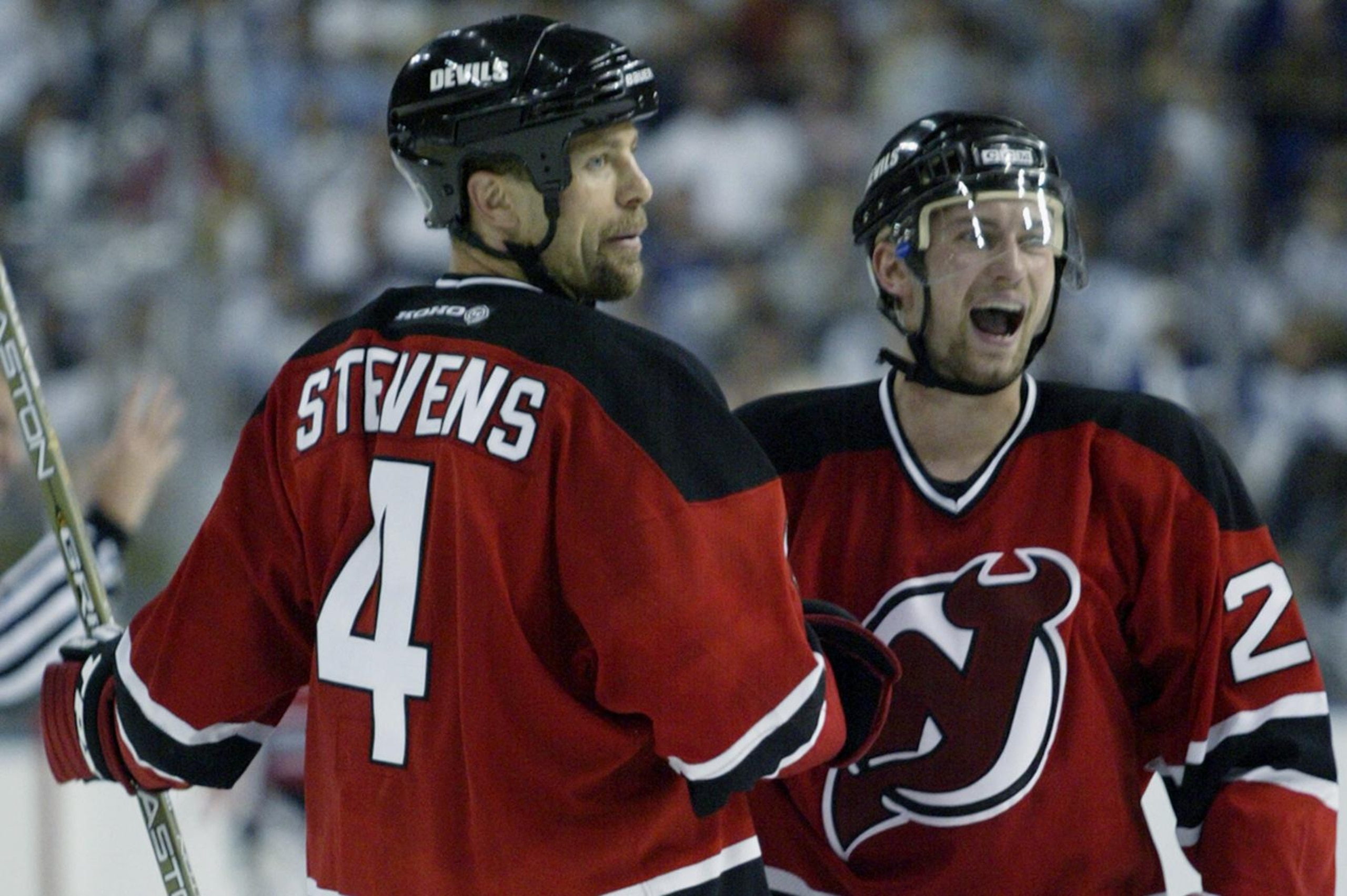 Stevens scores goal