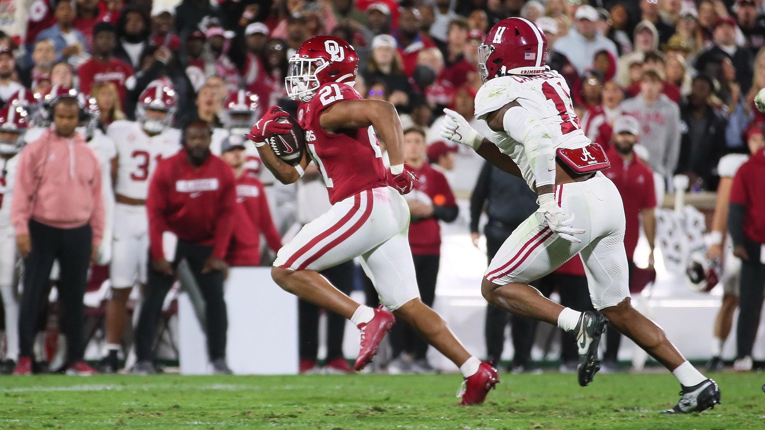 COLLEGE FOOTBALL: NOV 23 Alabama at Oklahoma