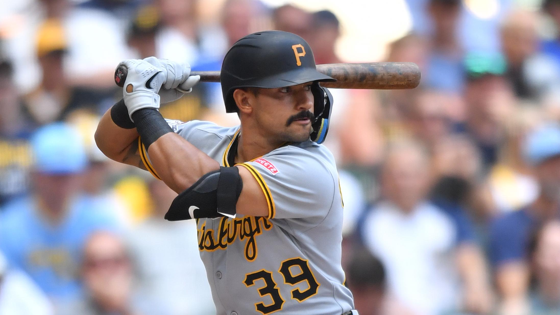 MLB: AUG 13 Pirates at Brewers