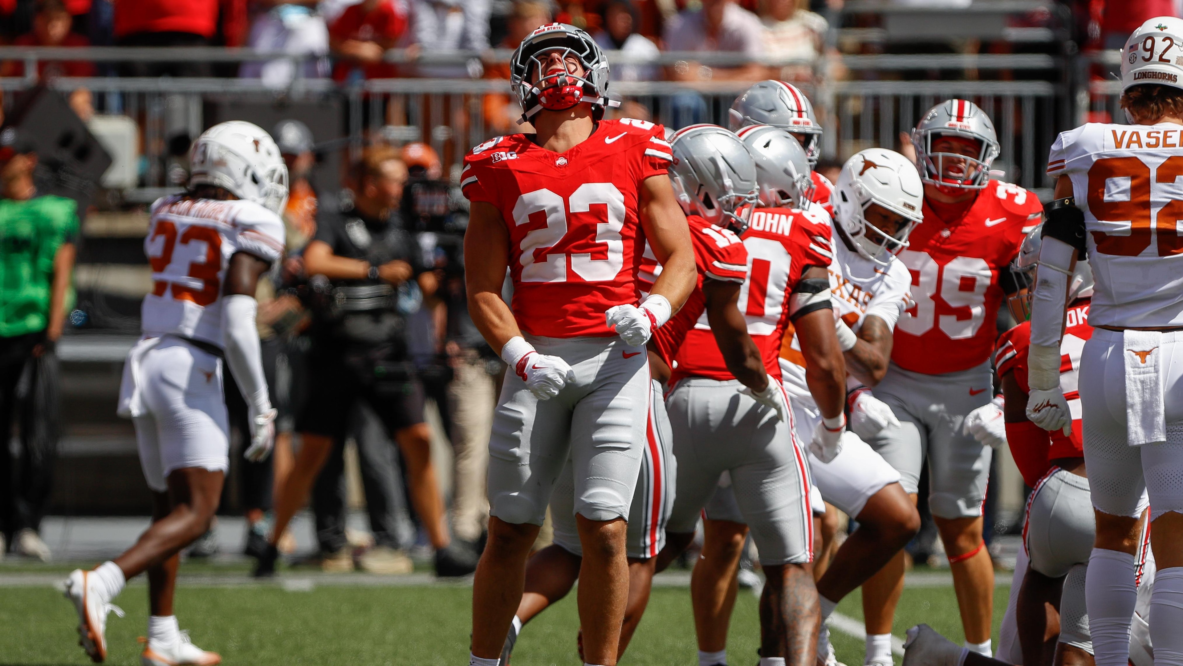 COLLEGE FOOTBALL: AUG 30 Texas at Ohio State COLLEGE FOOTBALL: AUG 30 Texas at Ohio State
