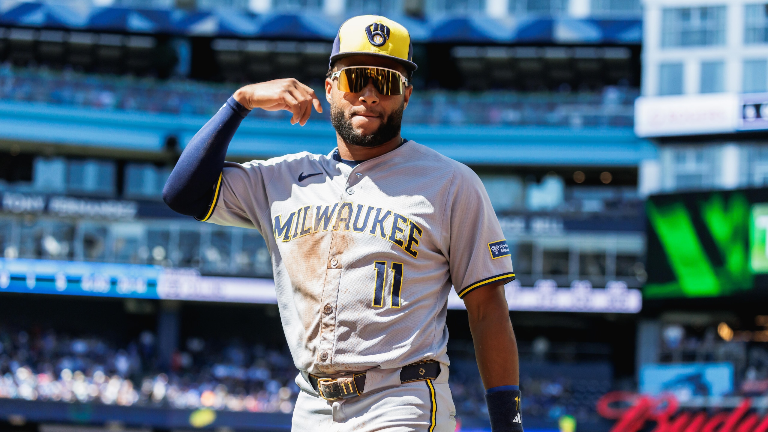 MLB: AUG 31 Brewers at Blue Jays
