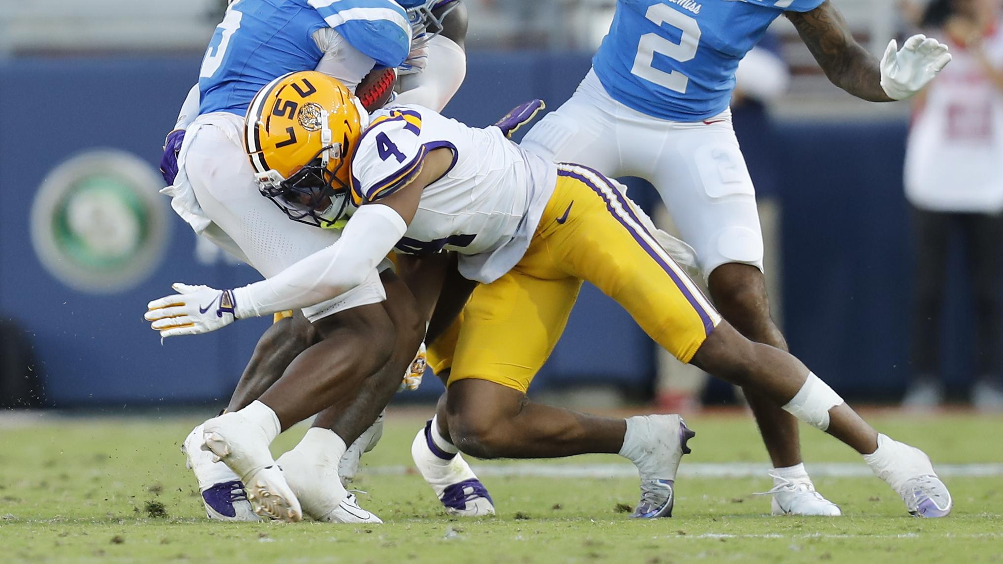 COLLEGE FOOTBALL: SEP 27 LSU at Ole Miss