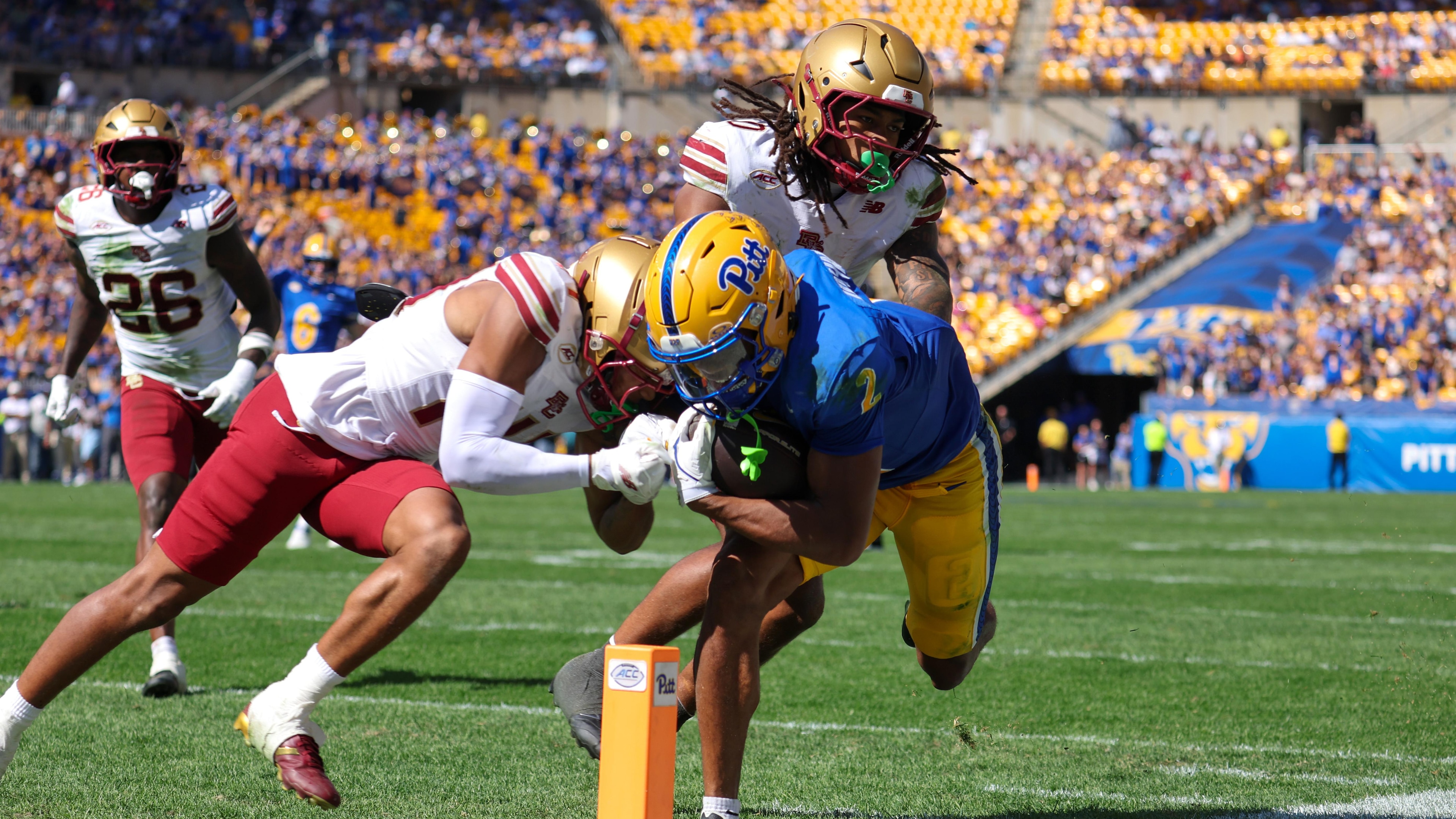 COLLEGE FOOTBALL: OCT 04 Boston College at Pitt COLLEGE FOOTBALL: OCT 04 Boston College at Pitt
