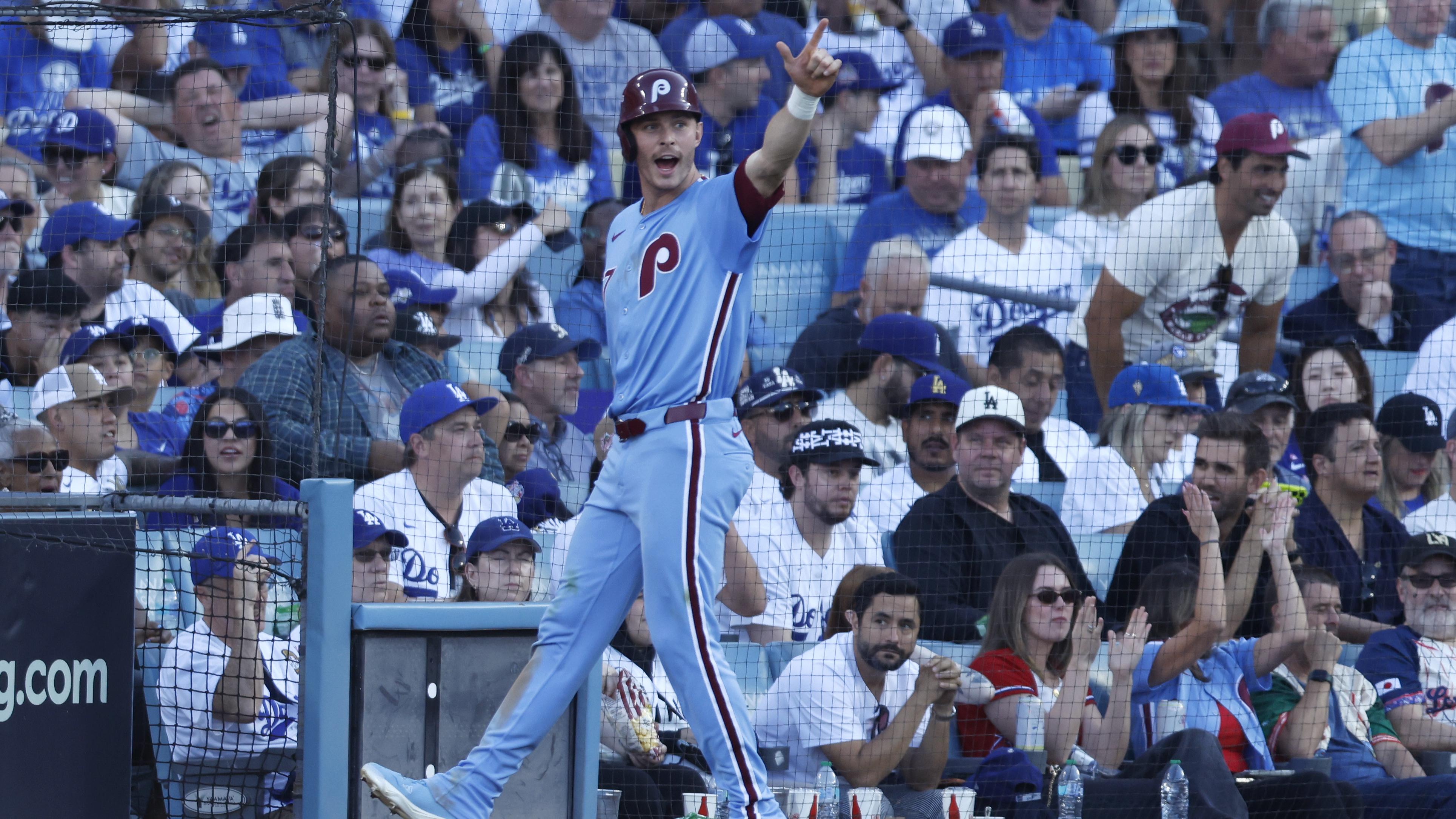 Division Series - Philadelphia Phillies v Los Angeles Dodgers - Game Four