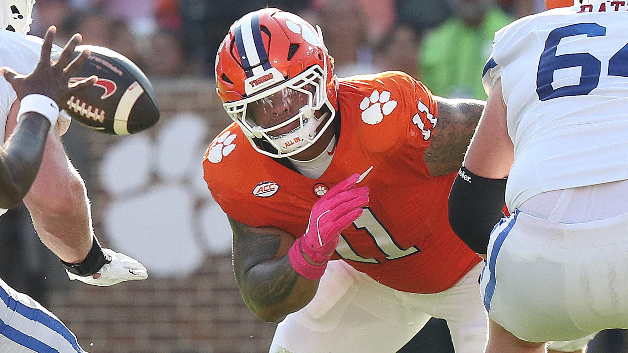 COLLEGE FOOTBALL: OCT 18 SMU at Clemson