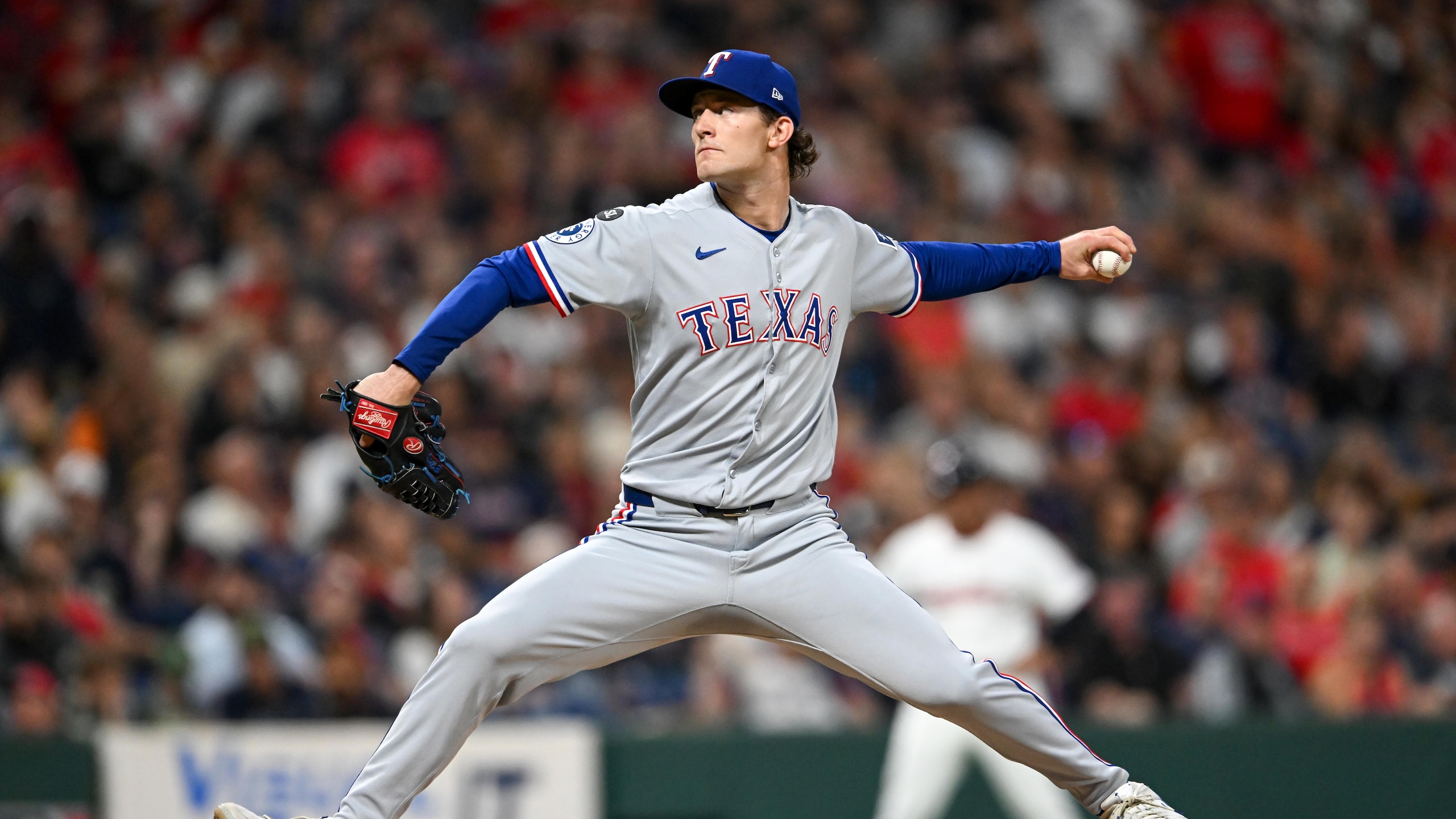 Texas Rangers v Cleveland Guardians Texas Rangers v Cleveland Guardians