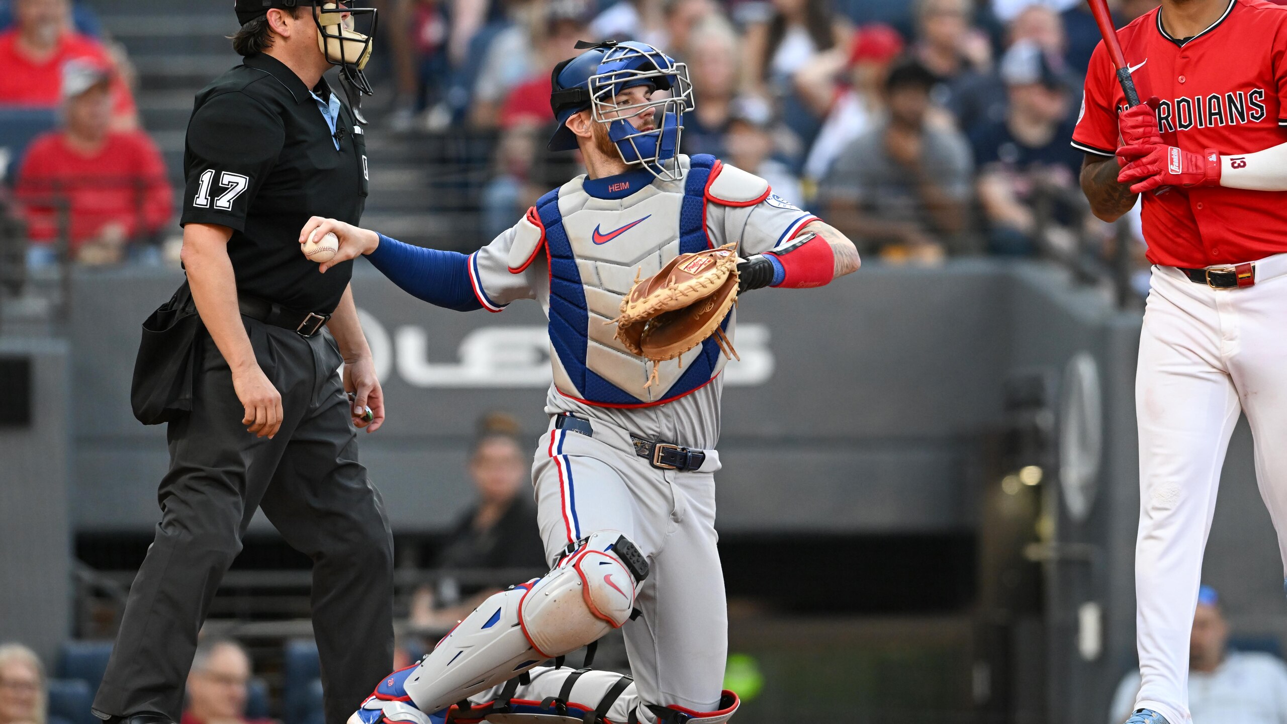Texas Rangers v Cleveland Guardians