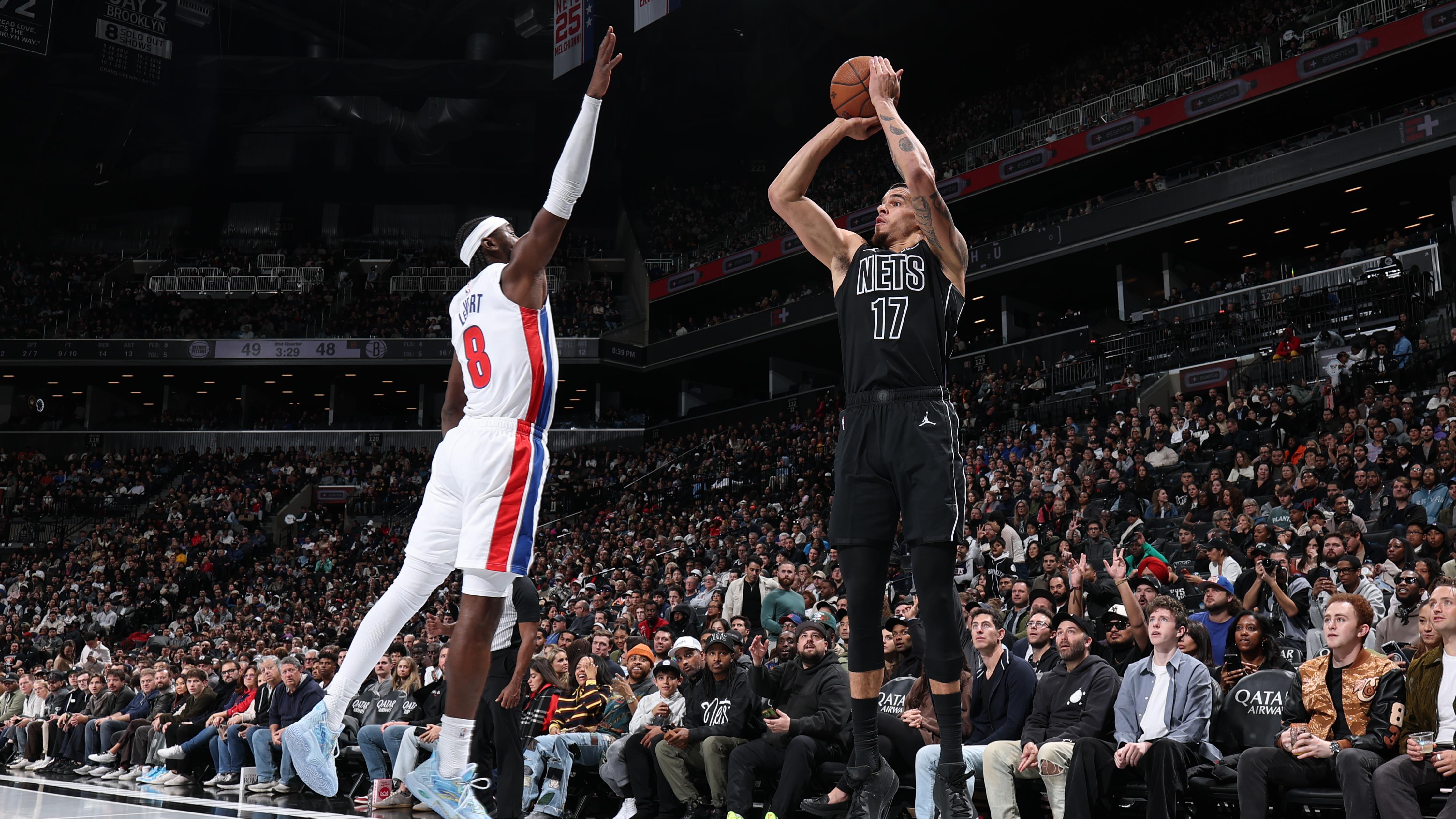 Detroit Pistons v Brooklyn Nets
