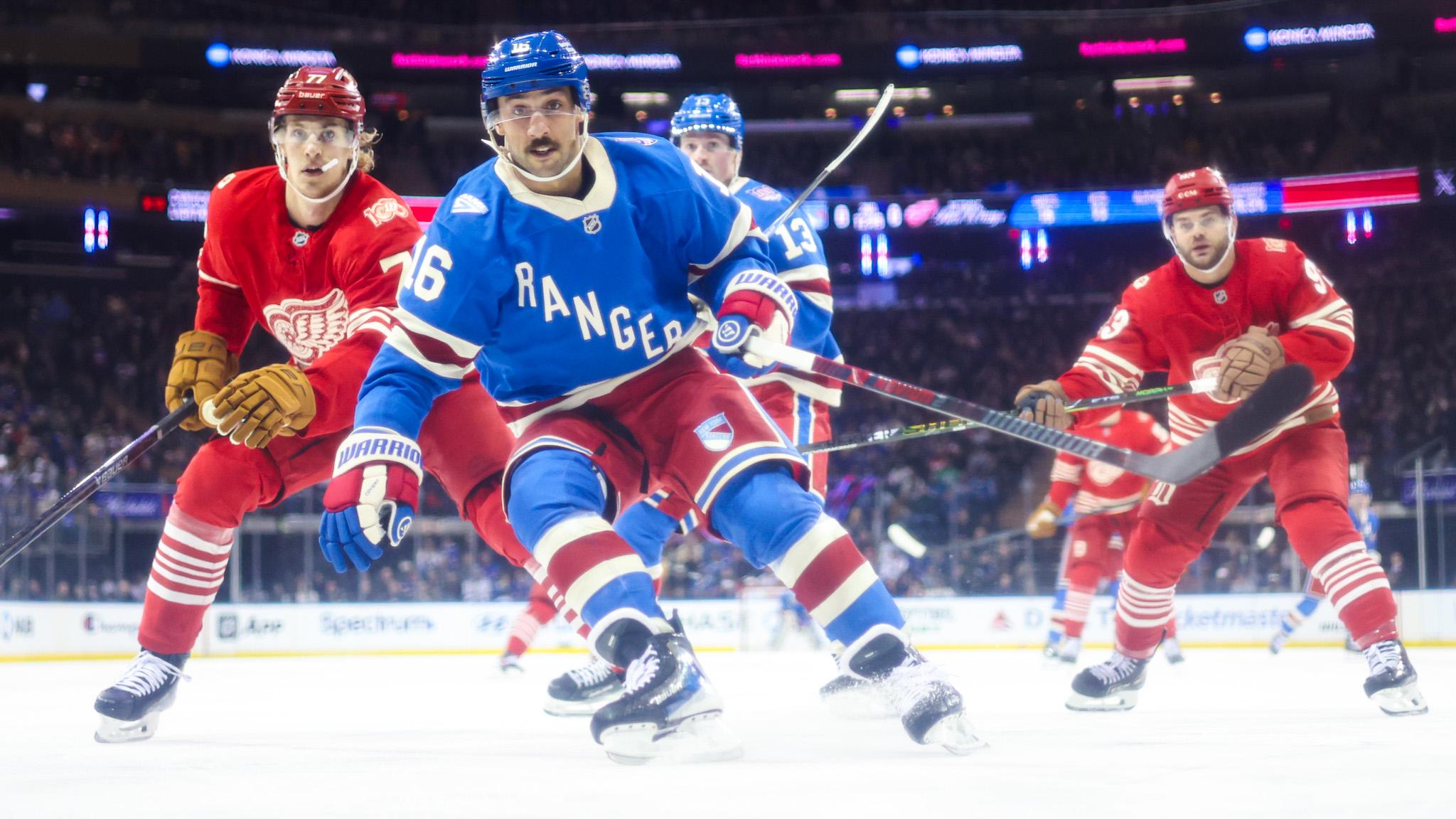 Detroit Red Wings v New York Rangers