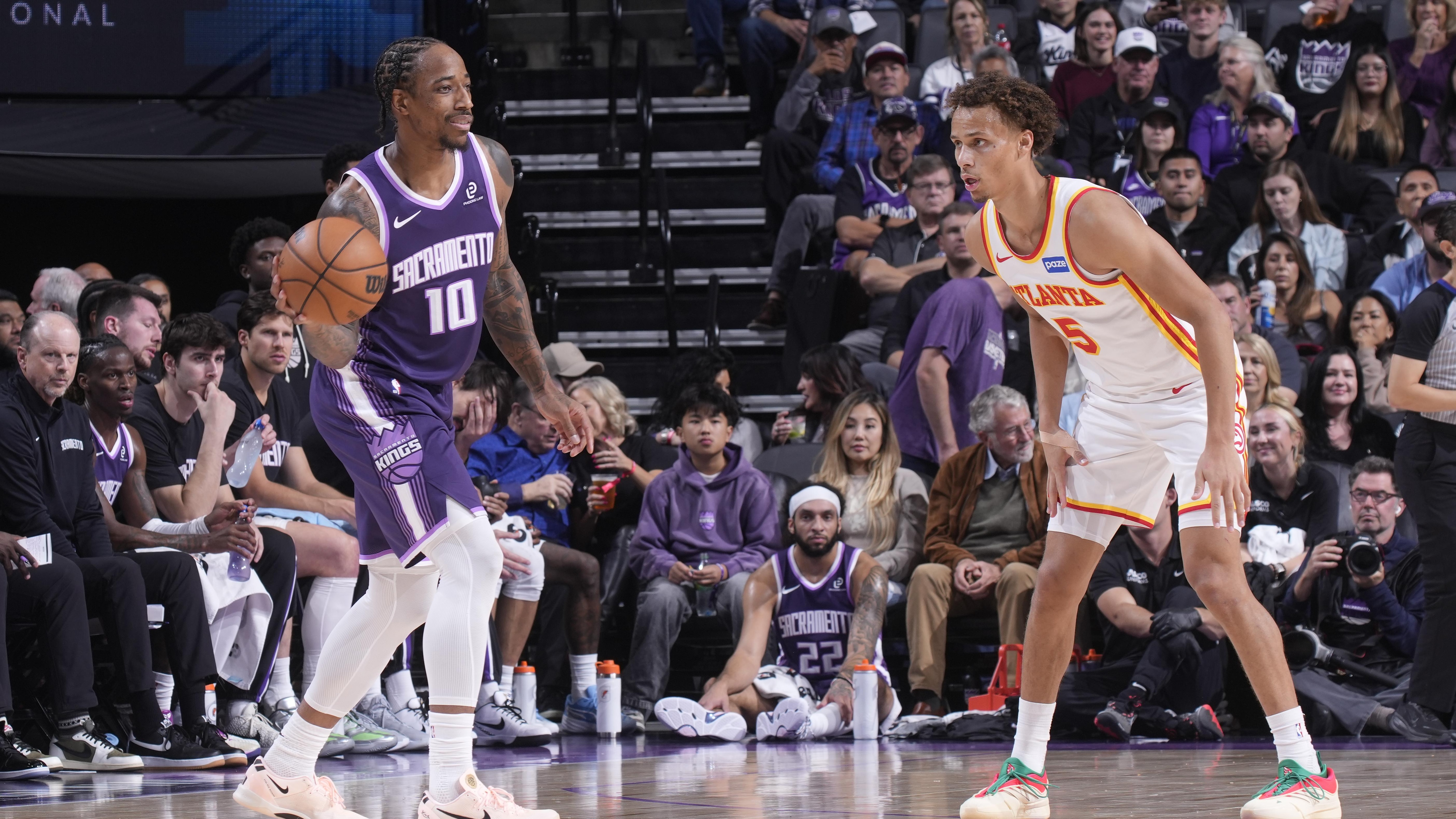 Atlanta Hawks v Sacramento Kings