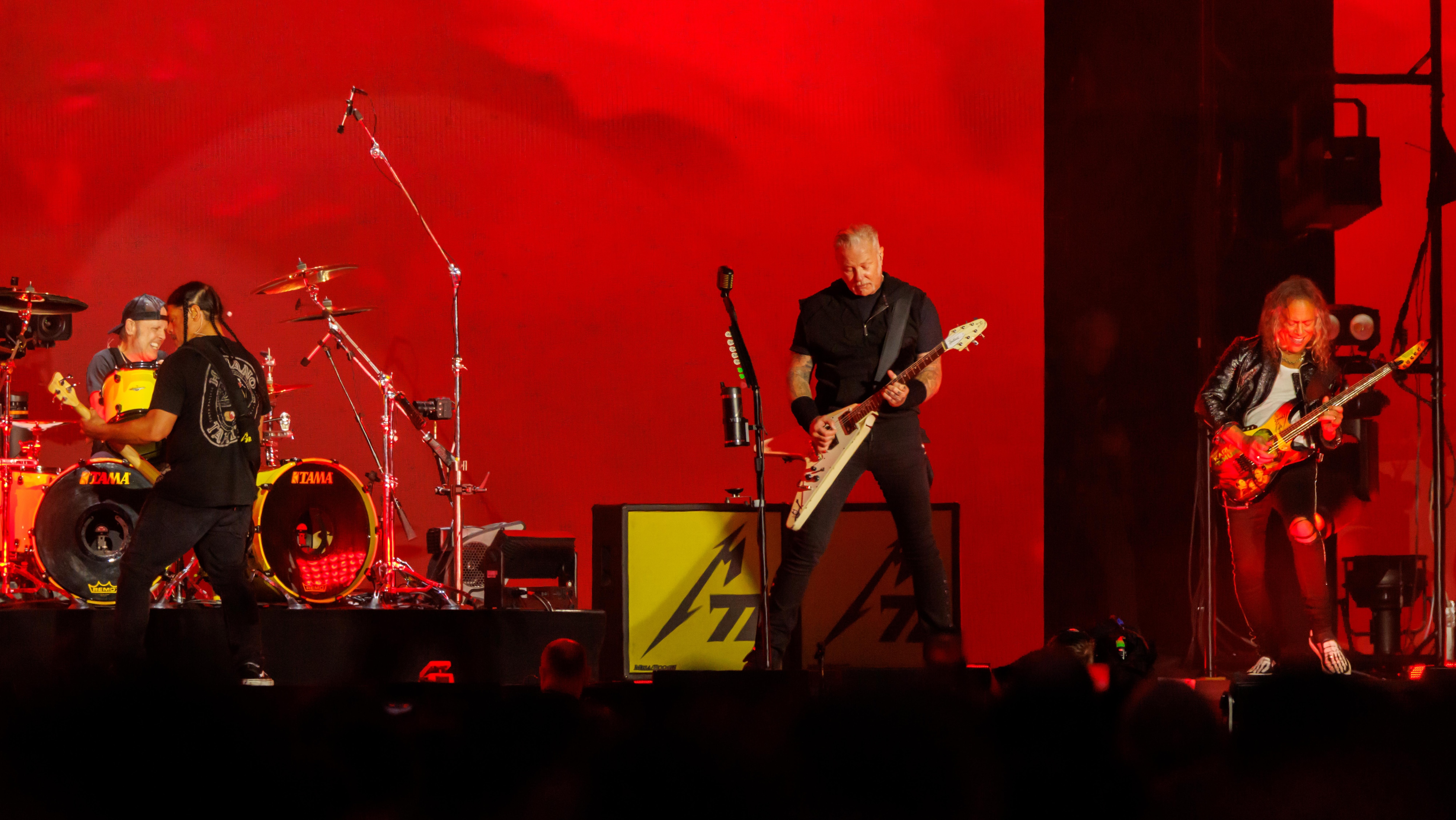 Metallica Perform In Auckland