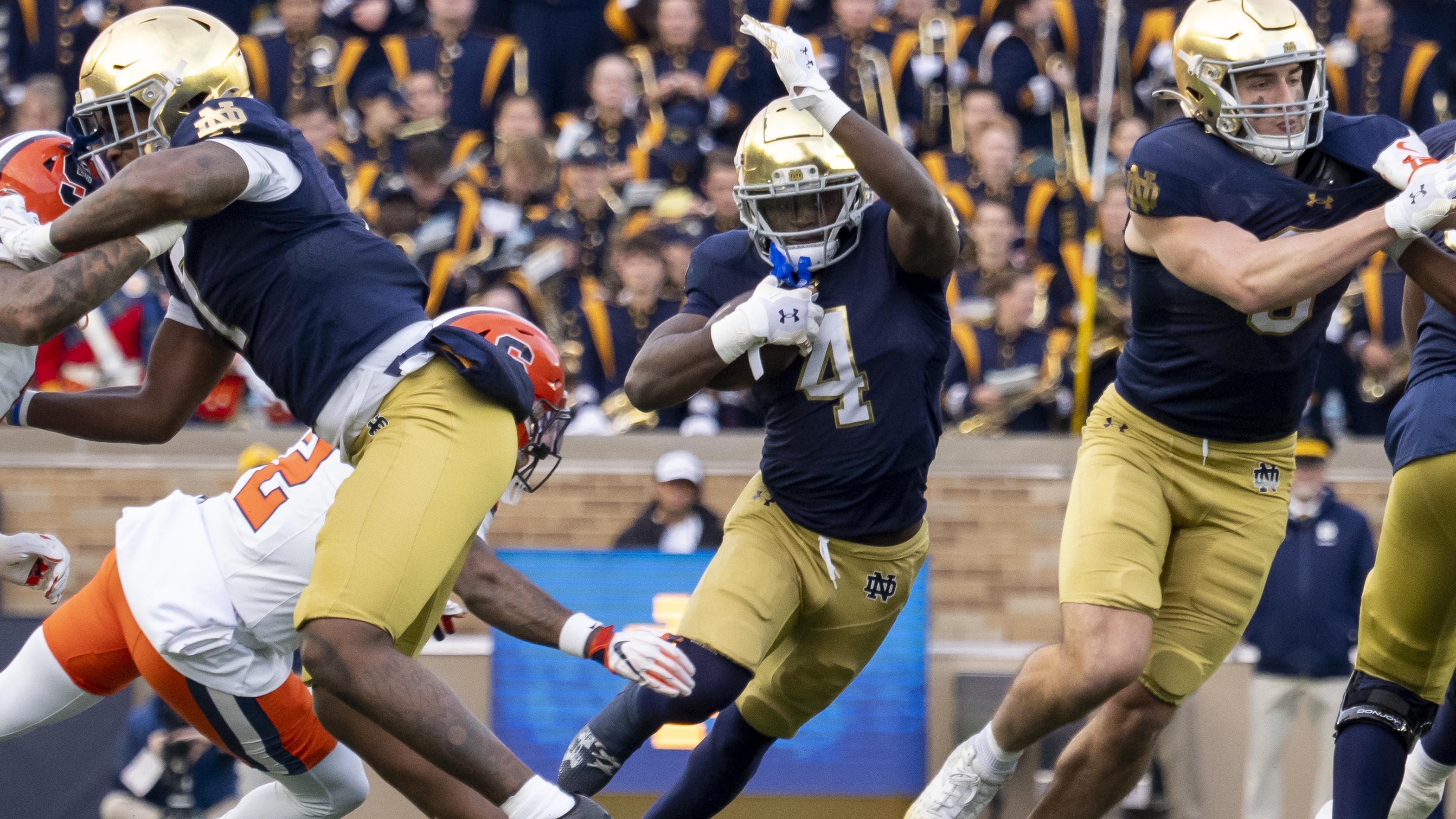 COLLEGE FOOTBALL: NOV 22 Syracuse at Notre Dame