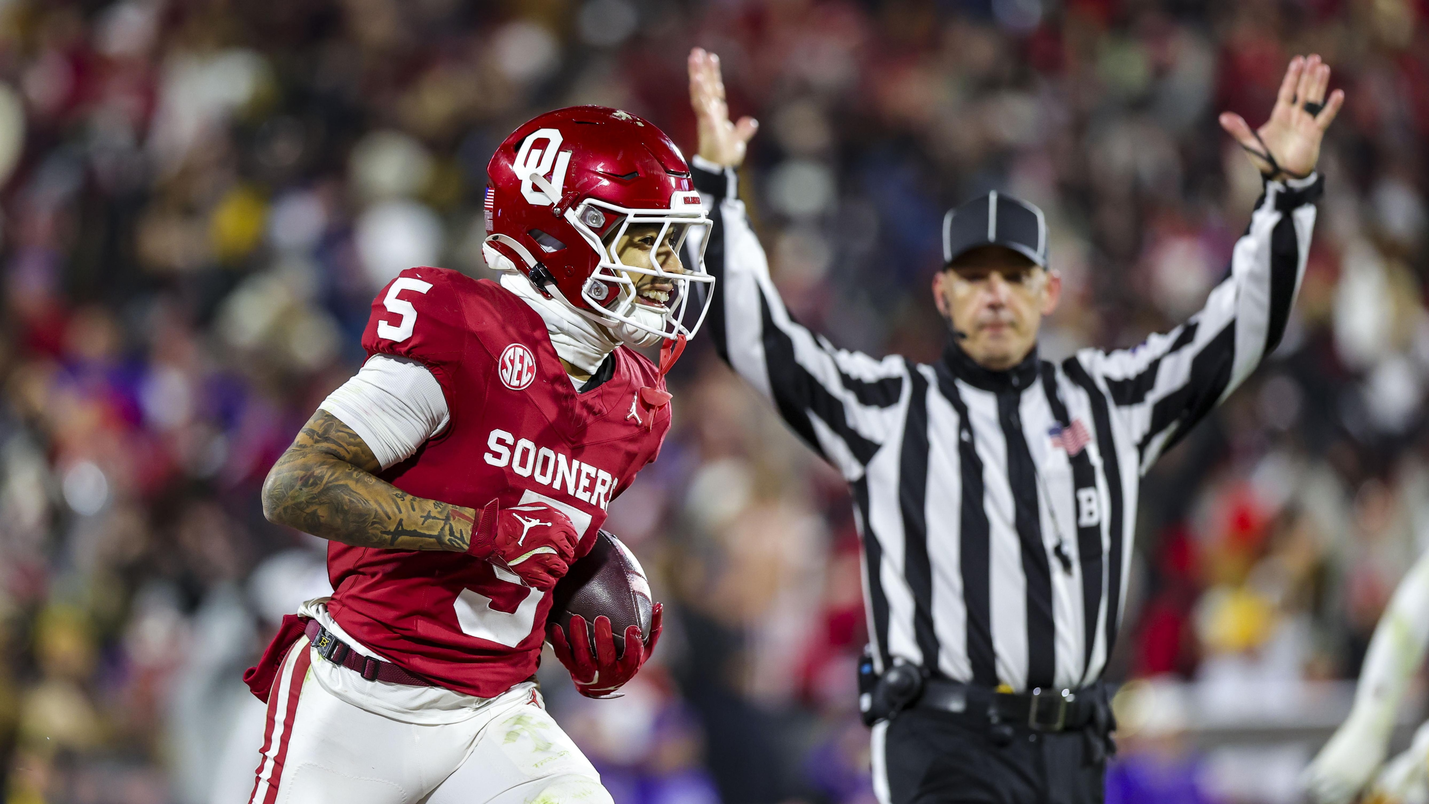 COLLEGE FOOTBALL: NOV 29 LSU at Oklahoma