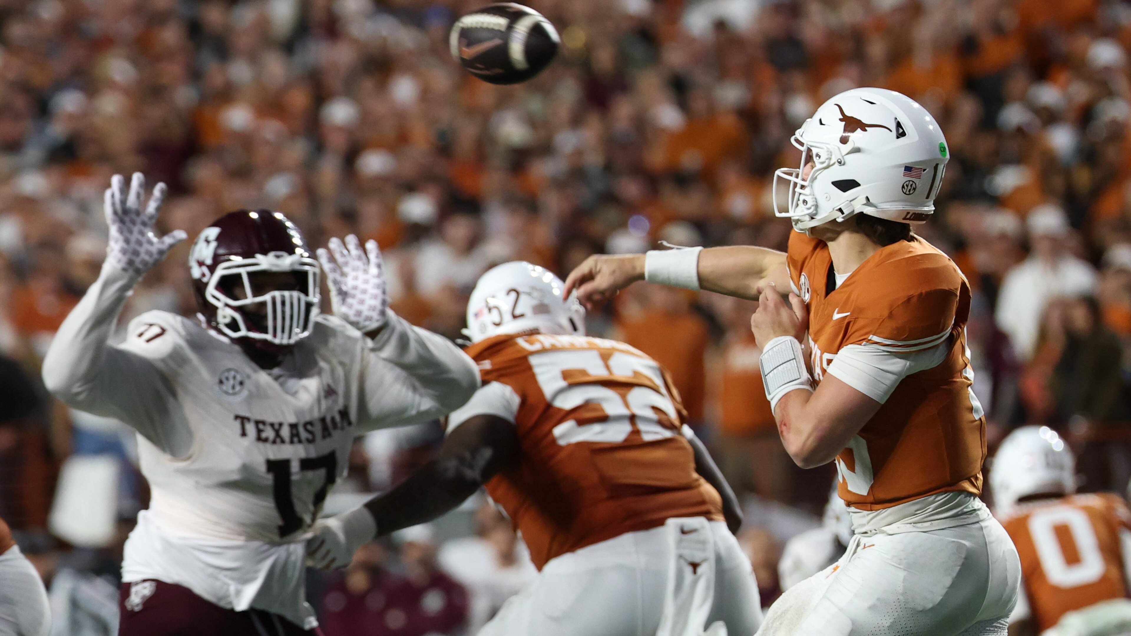 COLLEGE FOOTBALL: NOV 28 Texas A&M at Texas COLLEGE FOOTBALL: NOV 28 Texas A&M at Texas